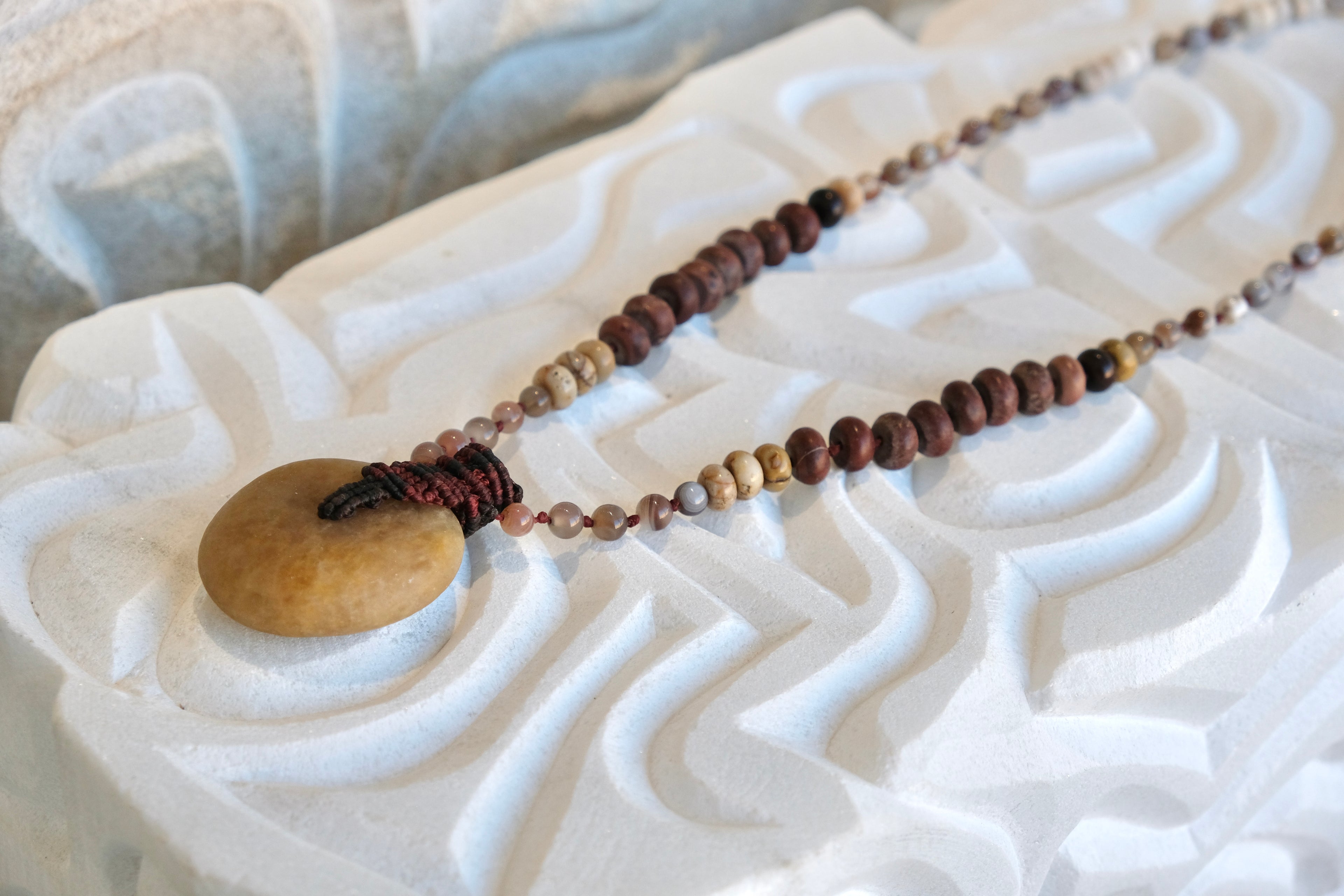 Agate & Jasper Moon Vessel