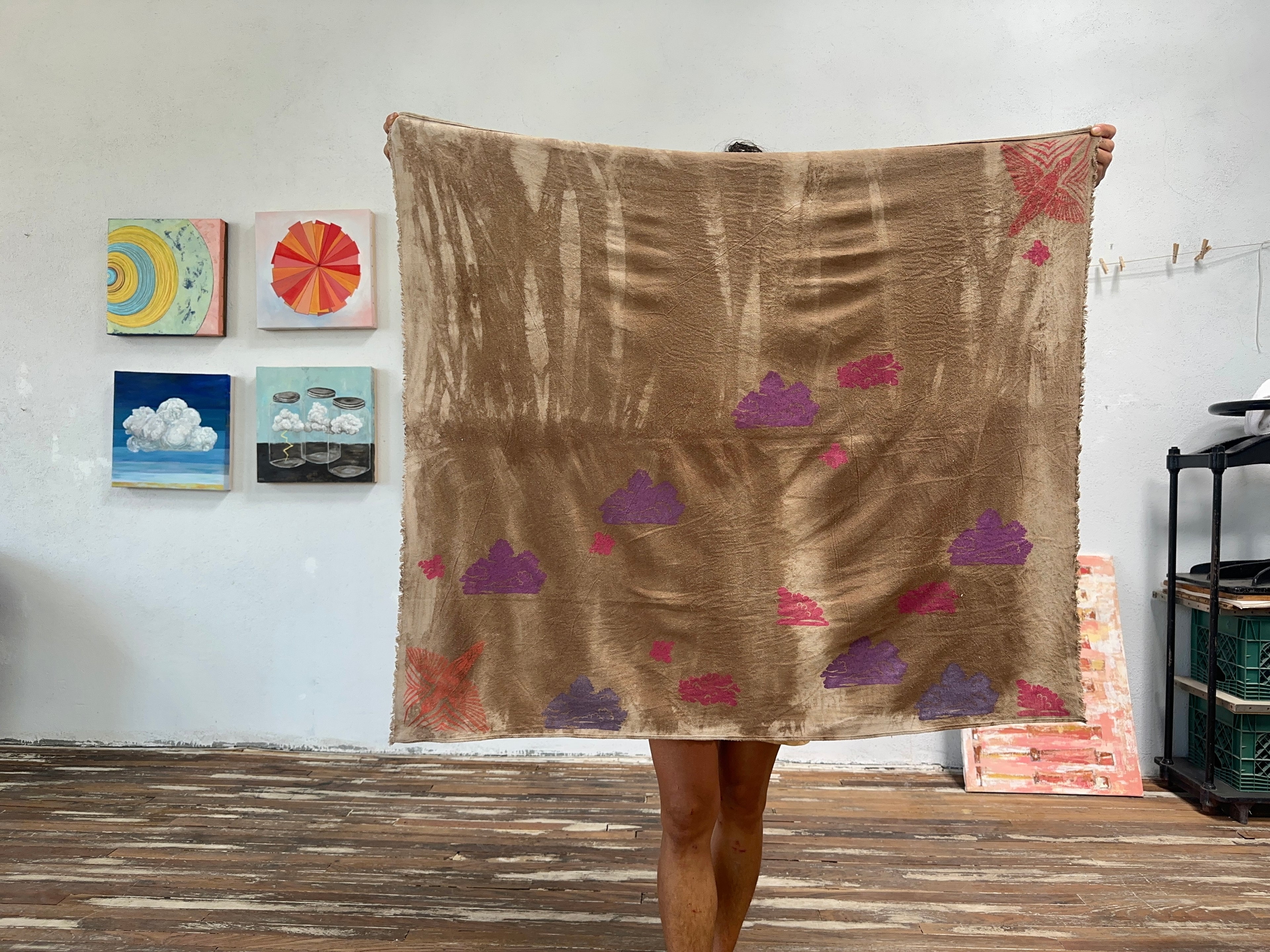 Black Walnut Monsoon Scarf
