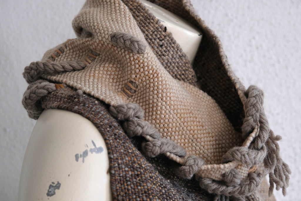 Merino Braid Scarf : 2