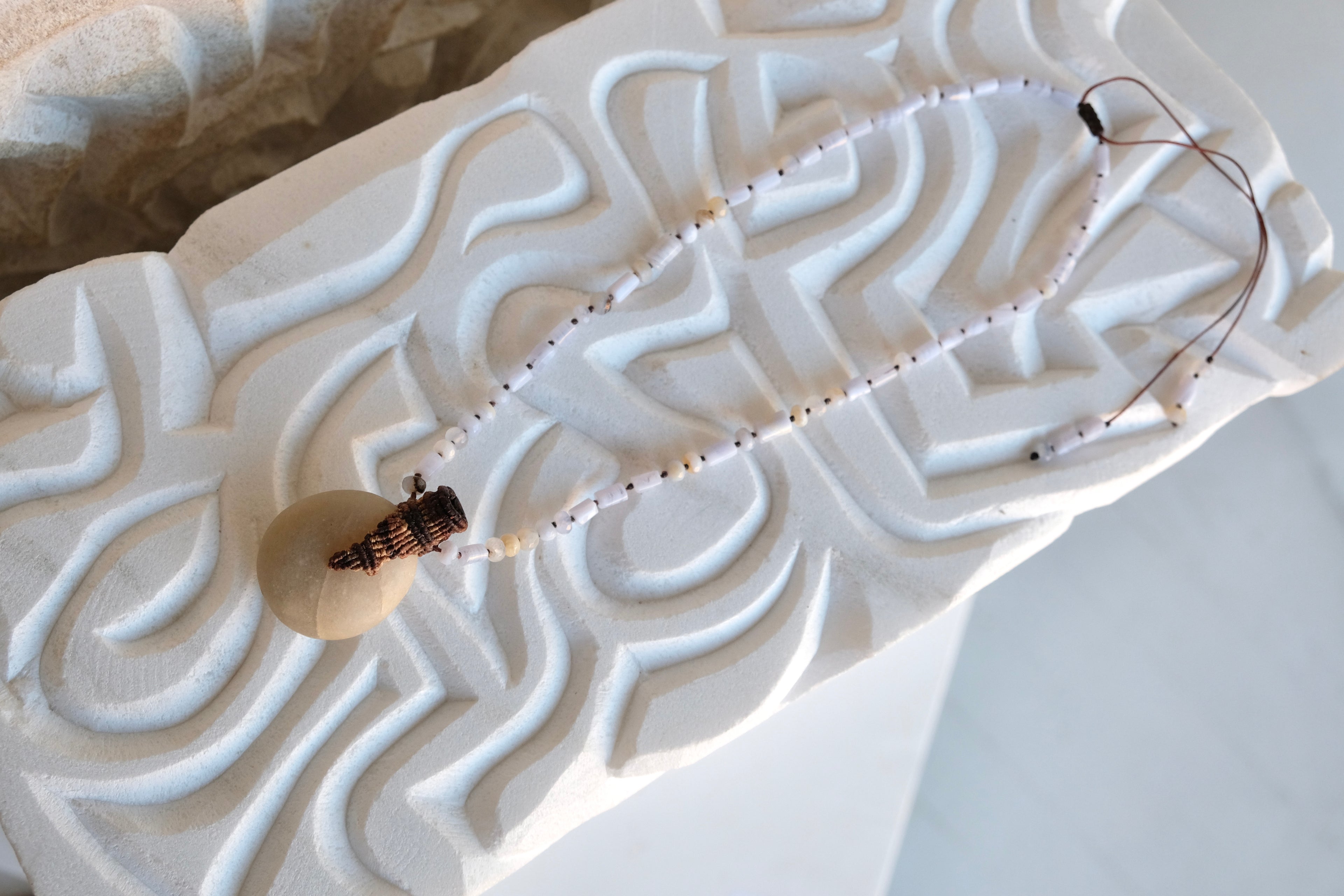 Clear Ice - a Stone Vessel