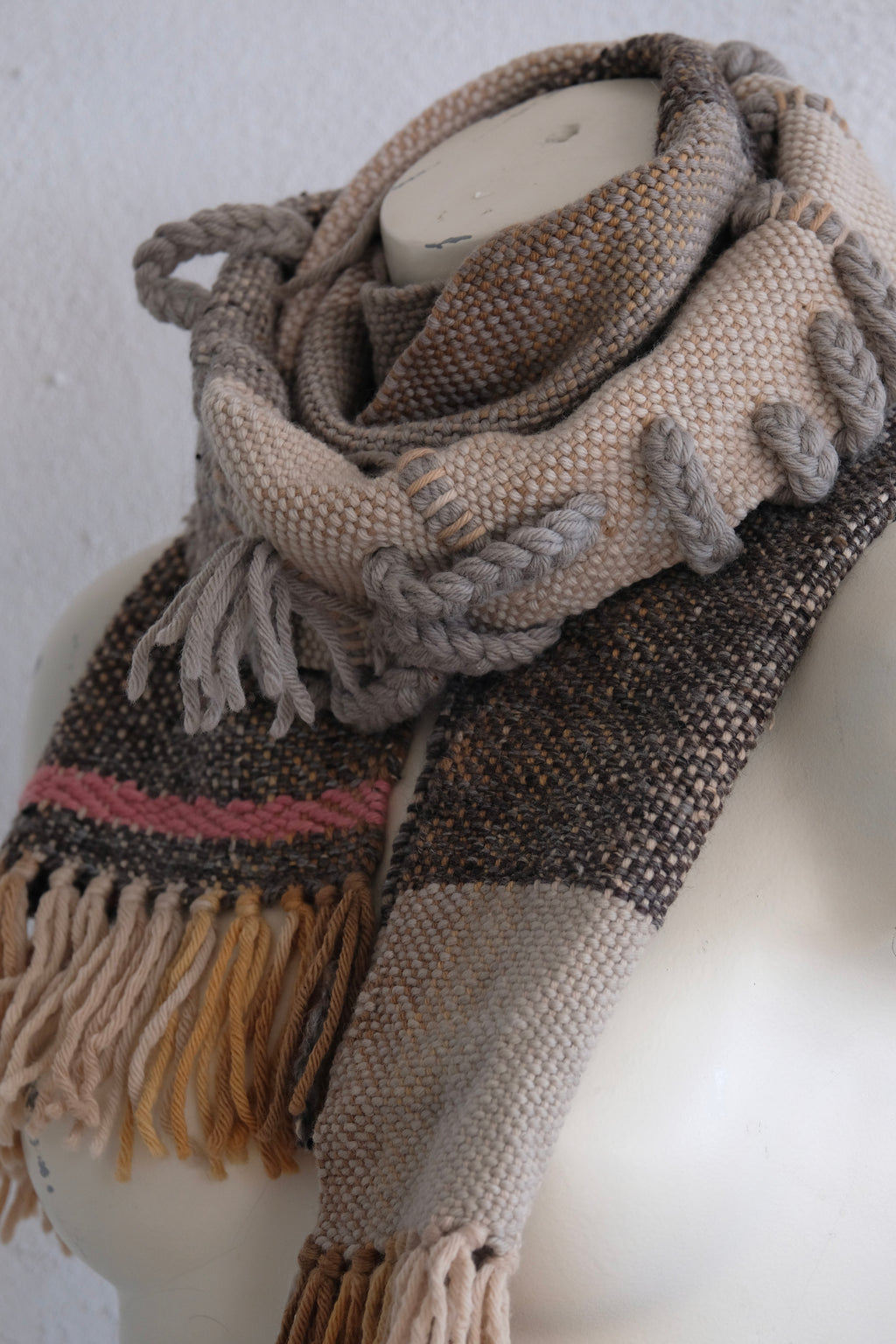 Merino Braid Scarf : 2