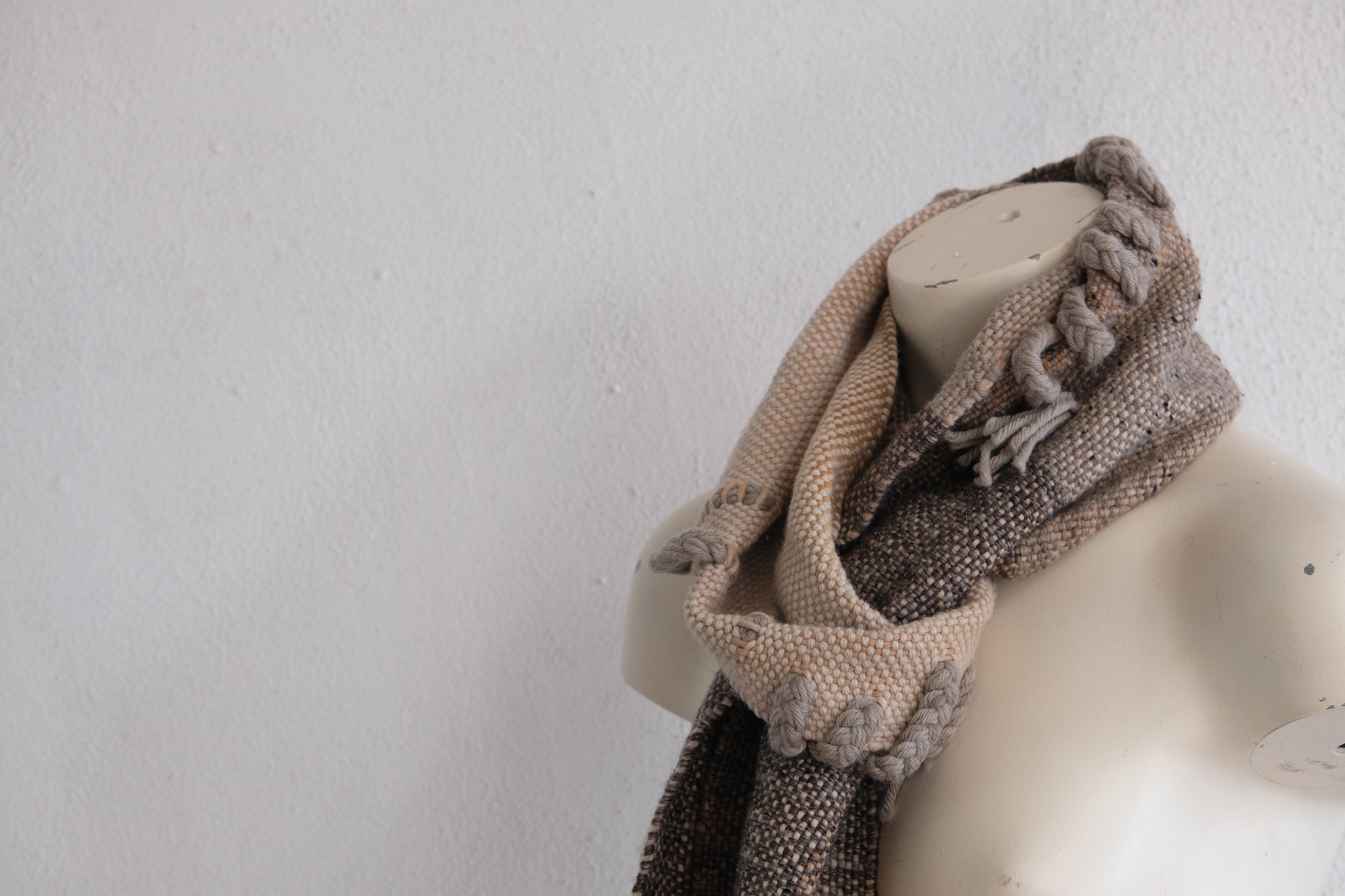 Merino Braid Scarf : 2
