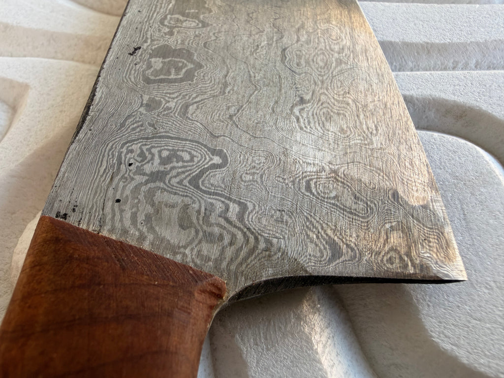 Damascus Knife by Larry Pogreba