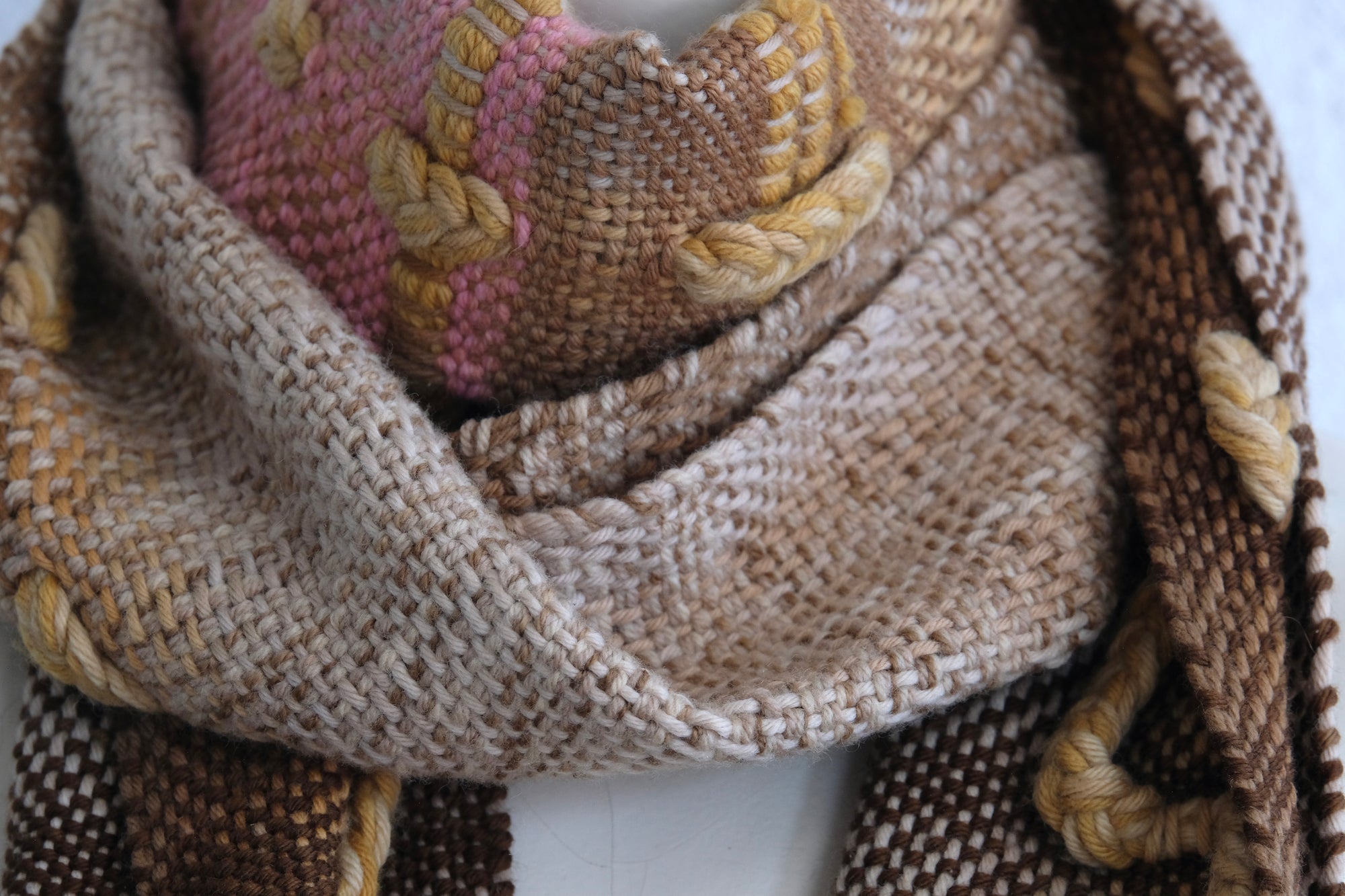 Merino Braid Scarf : 3