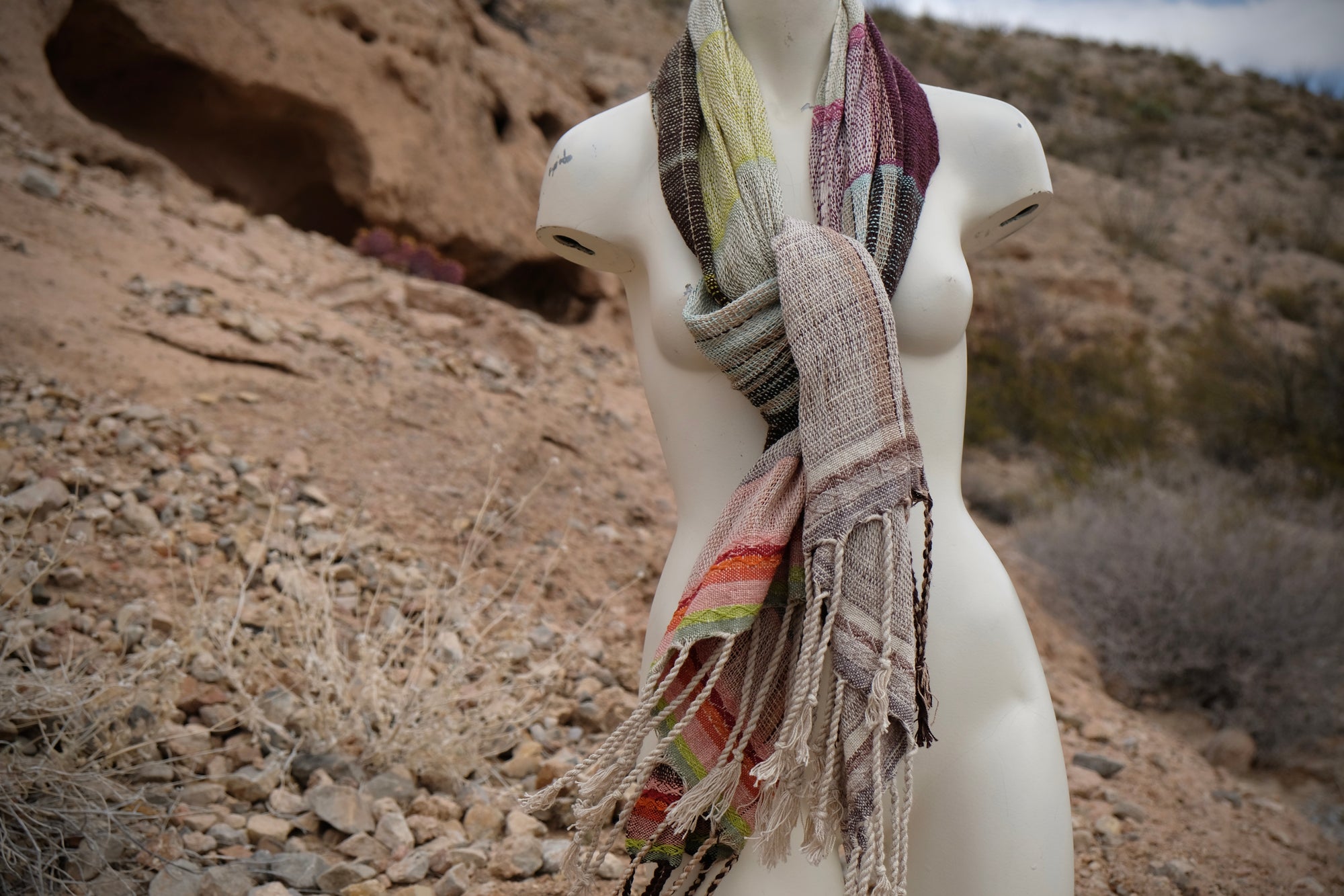 Etherial Scarf - Playful Vibrance