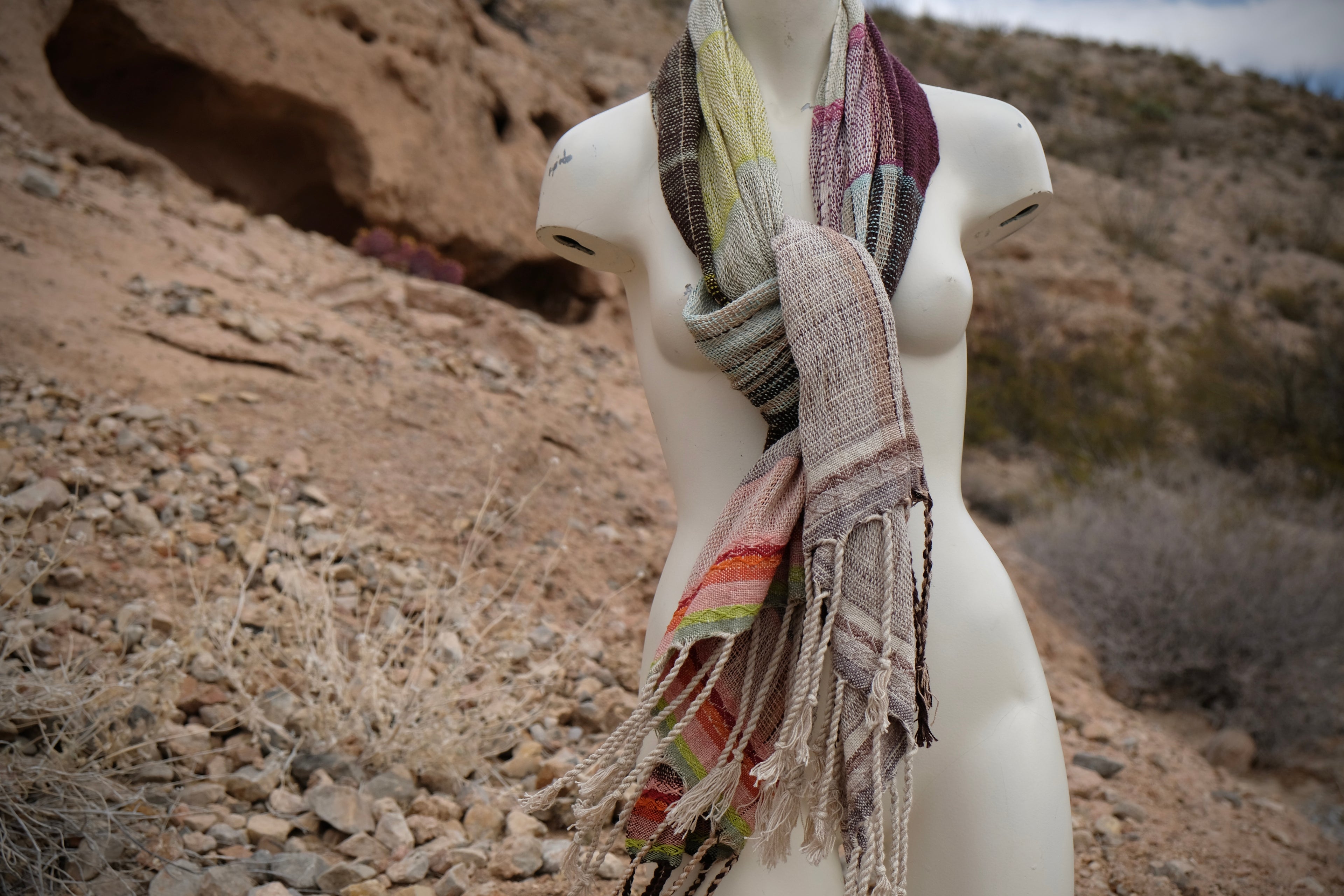 Etherial Scarf - Playful Vibrance