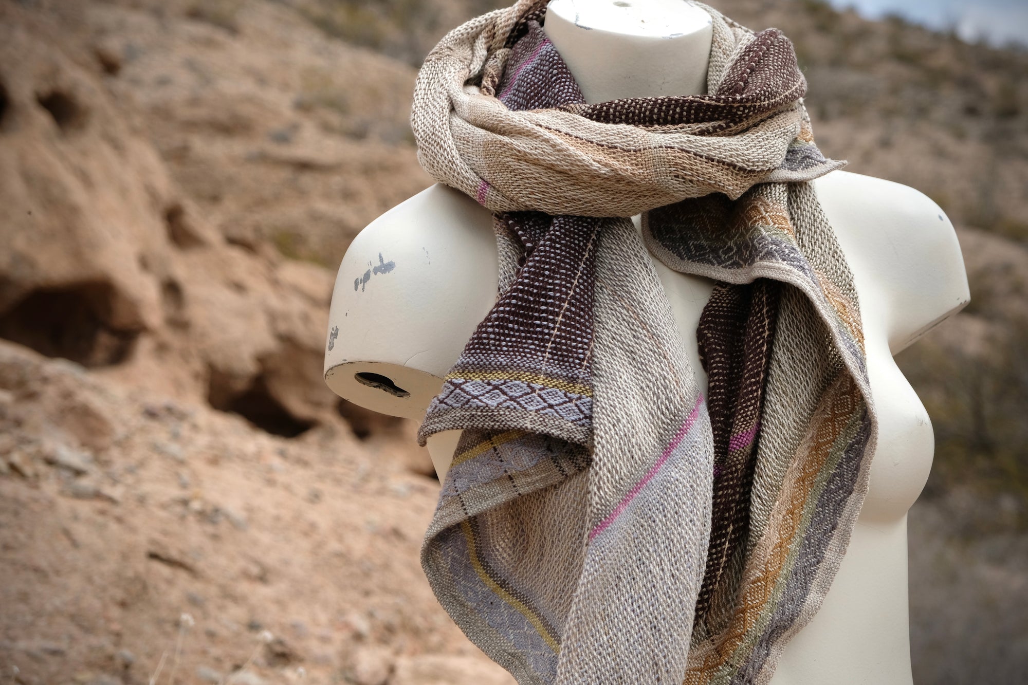 Etherial Scarf - Winter in the Desert