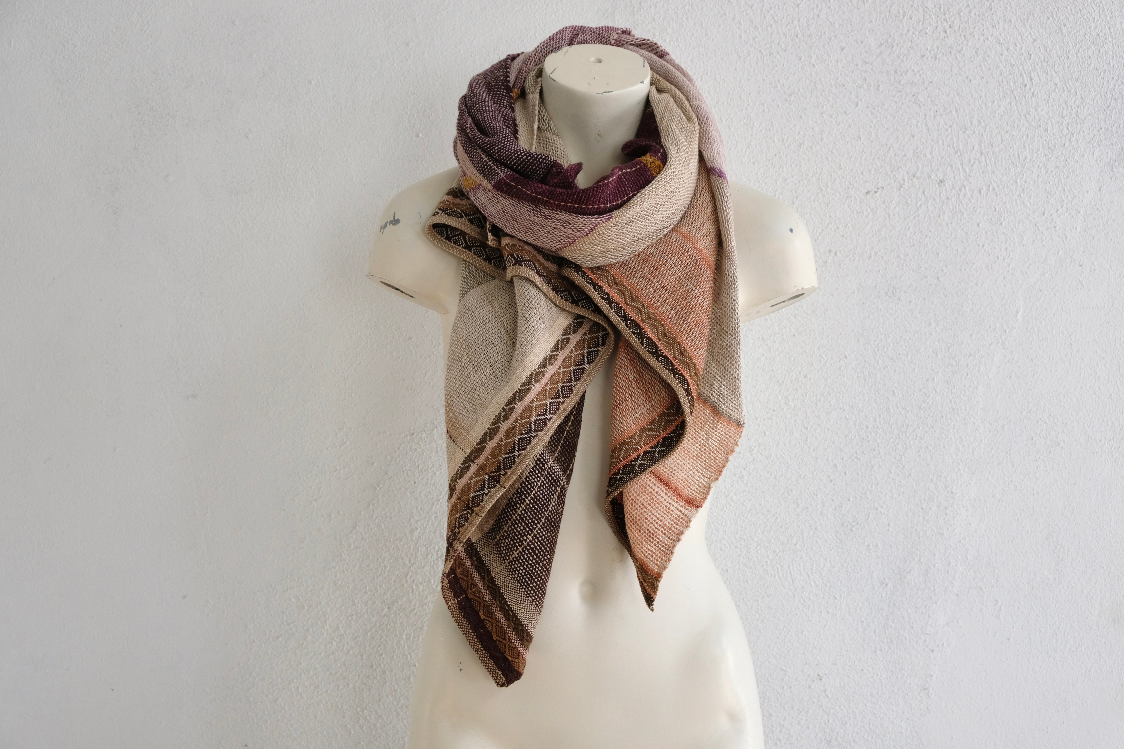 Etherial Scarf - Naturally Dyed