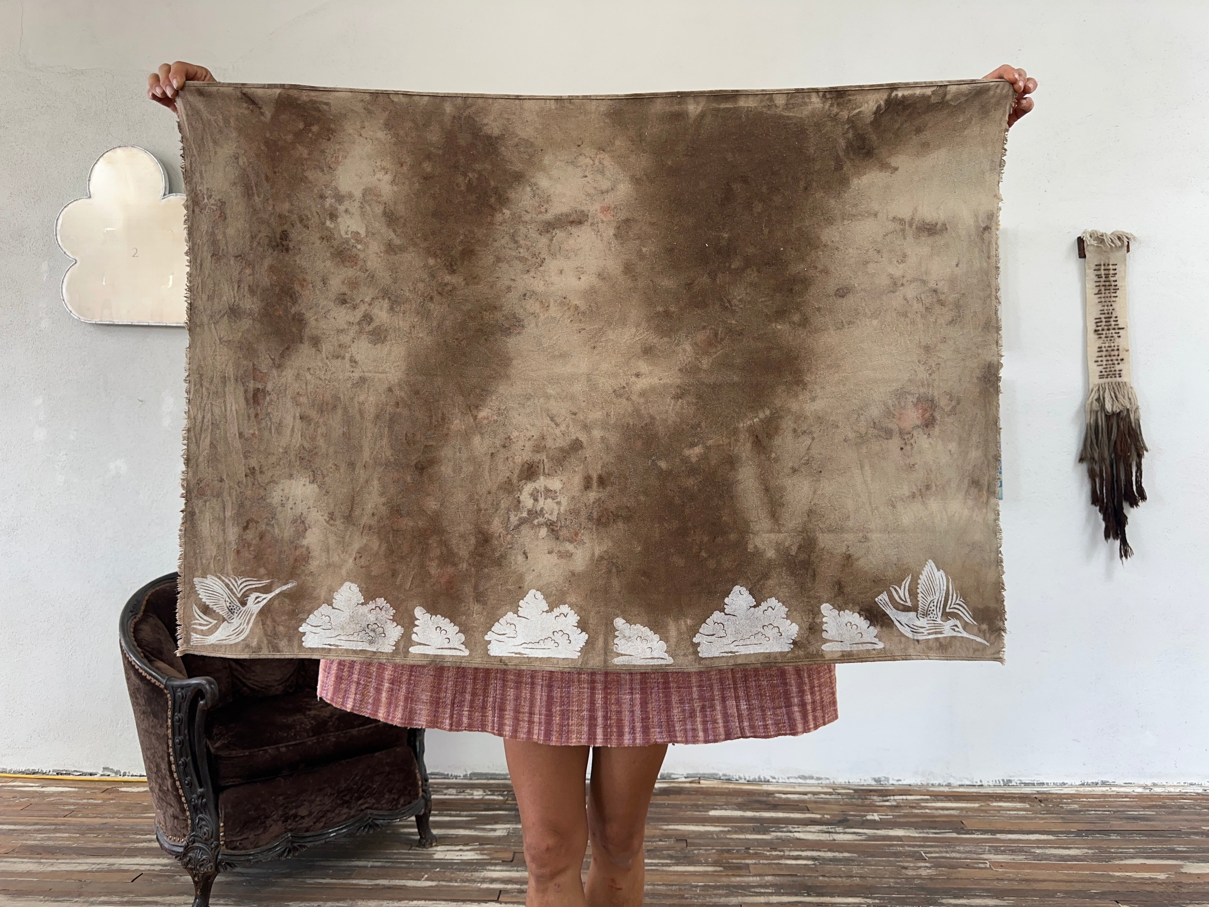 Black Walnut Monsoon Scarf