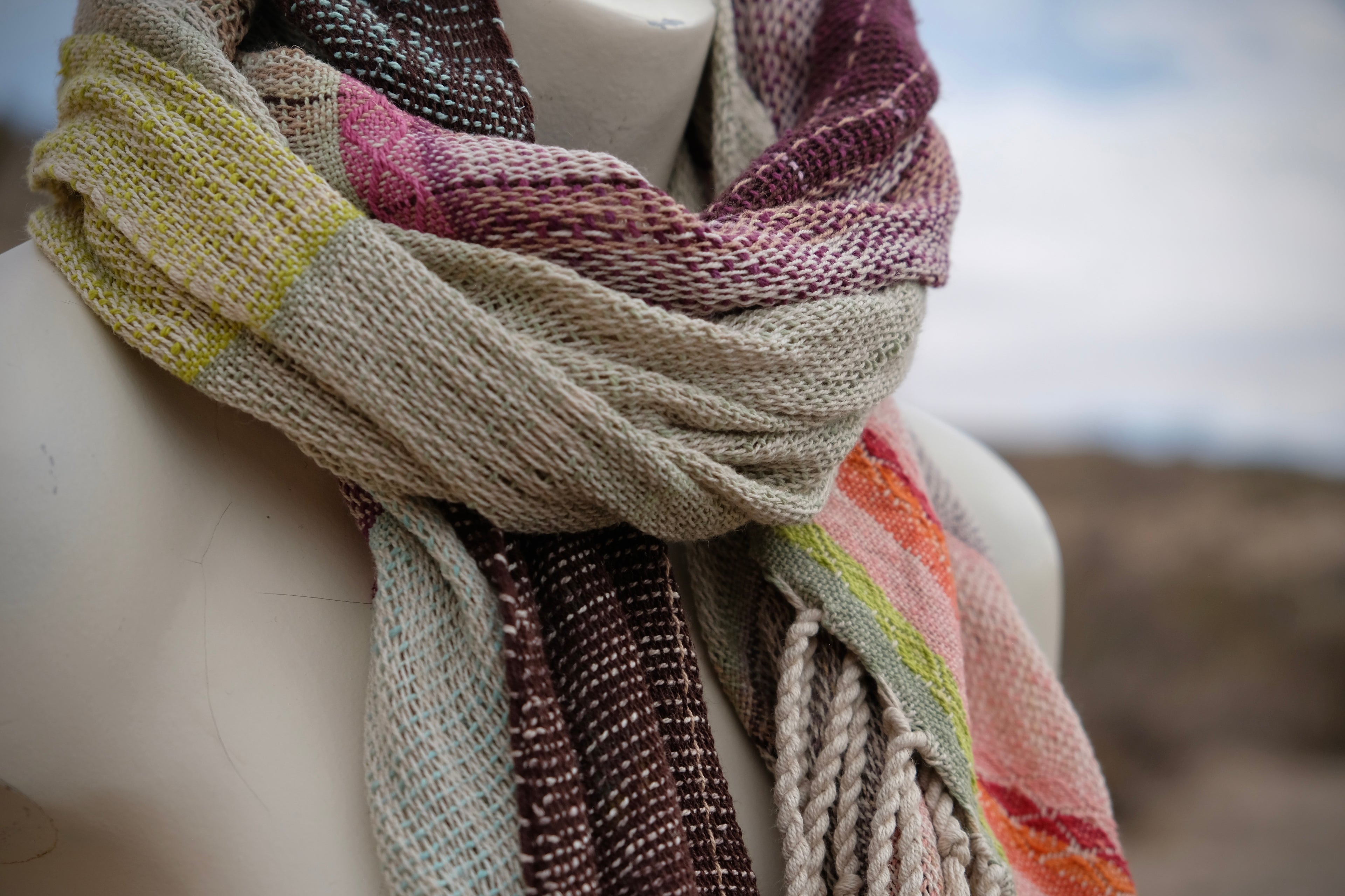 Etherial Scarf - Playful Vibrance