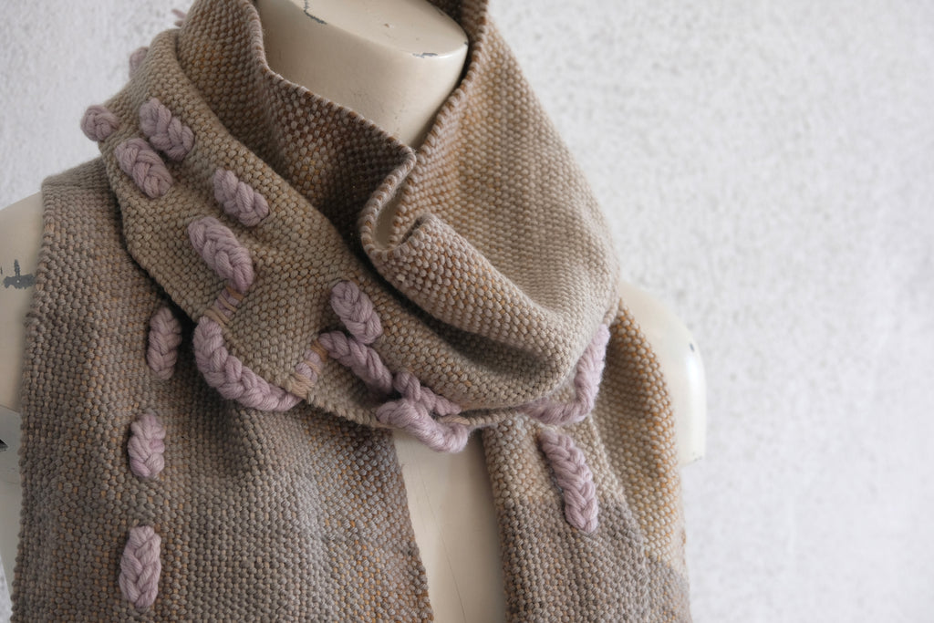 Merino Braid Scarf : 1