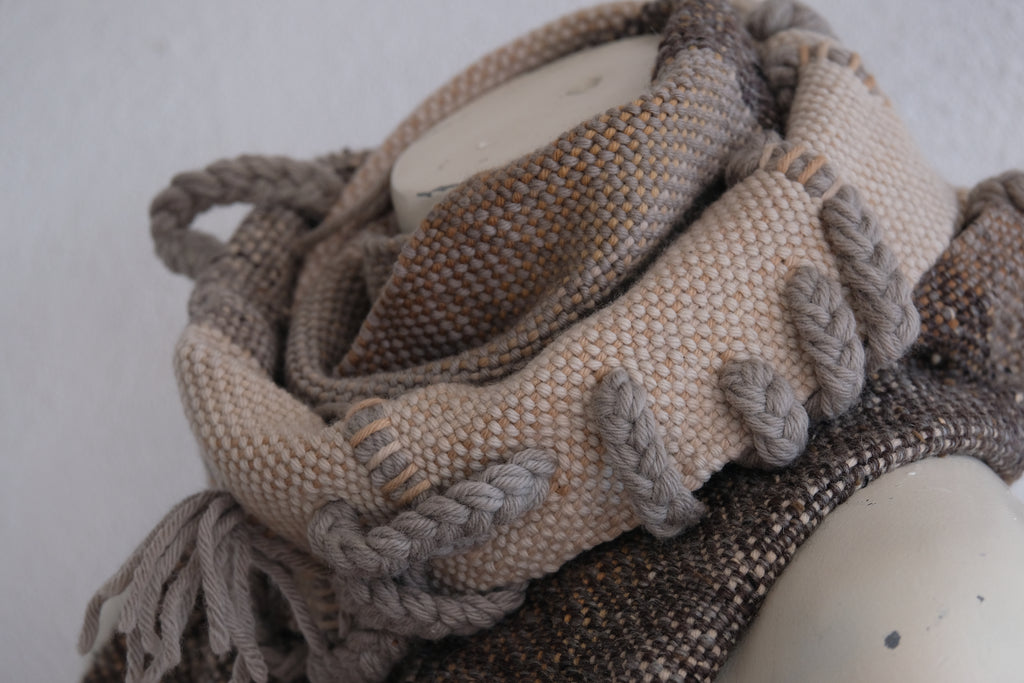 Merino Braid Scarf : 2
