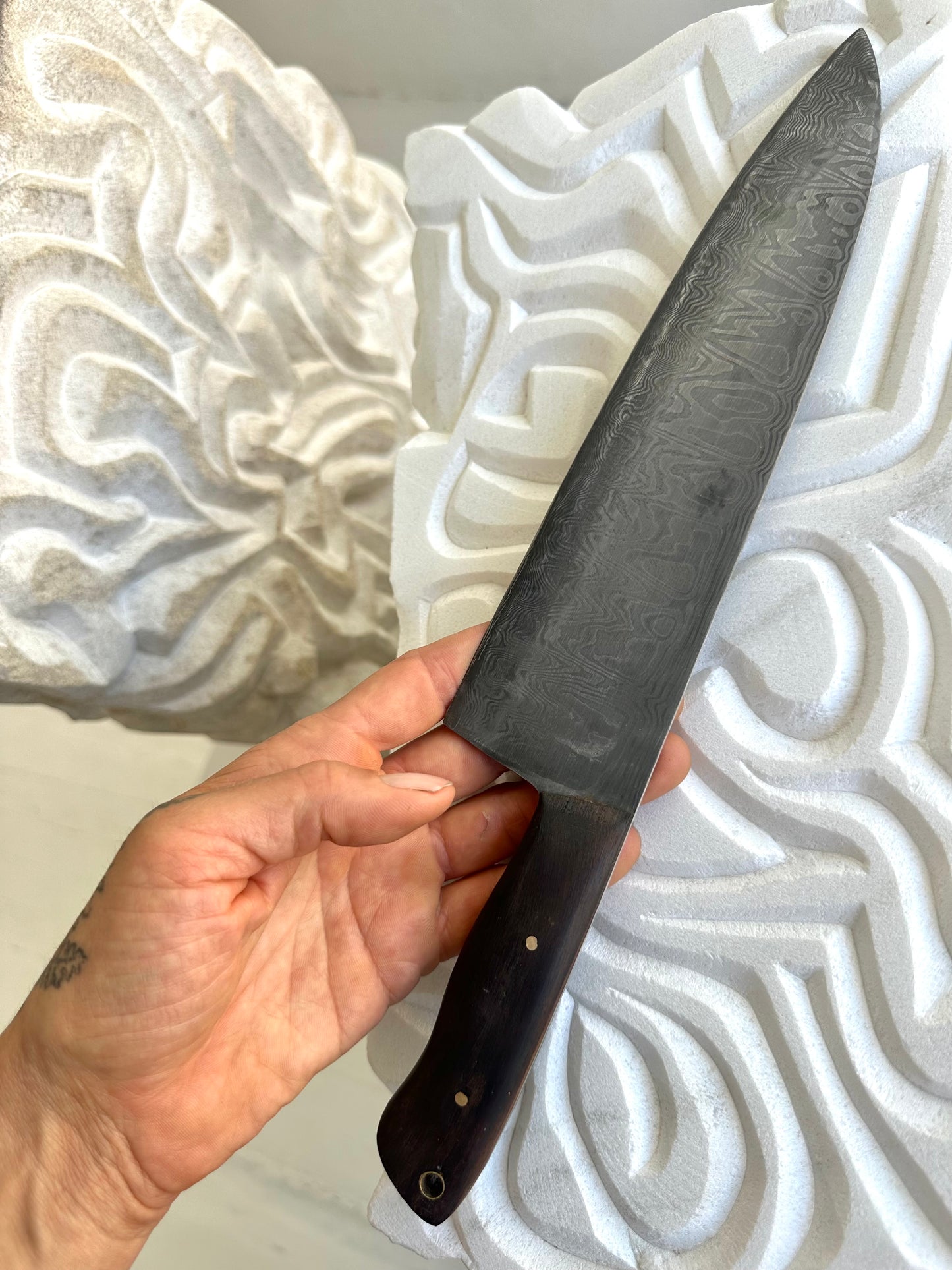 Damascus Kitchen Knife