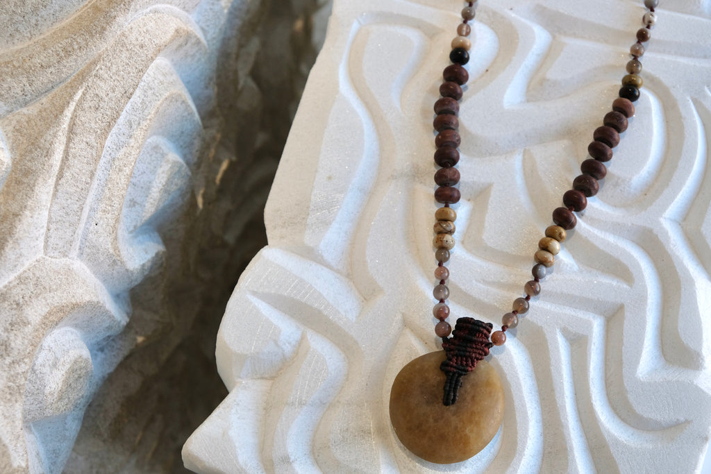 Agate & Jasper Moon Vessel