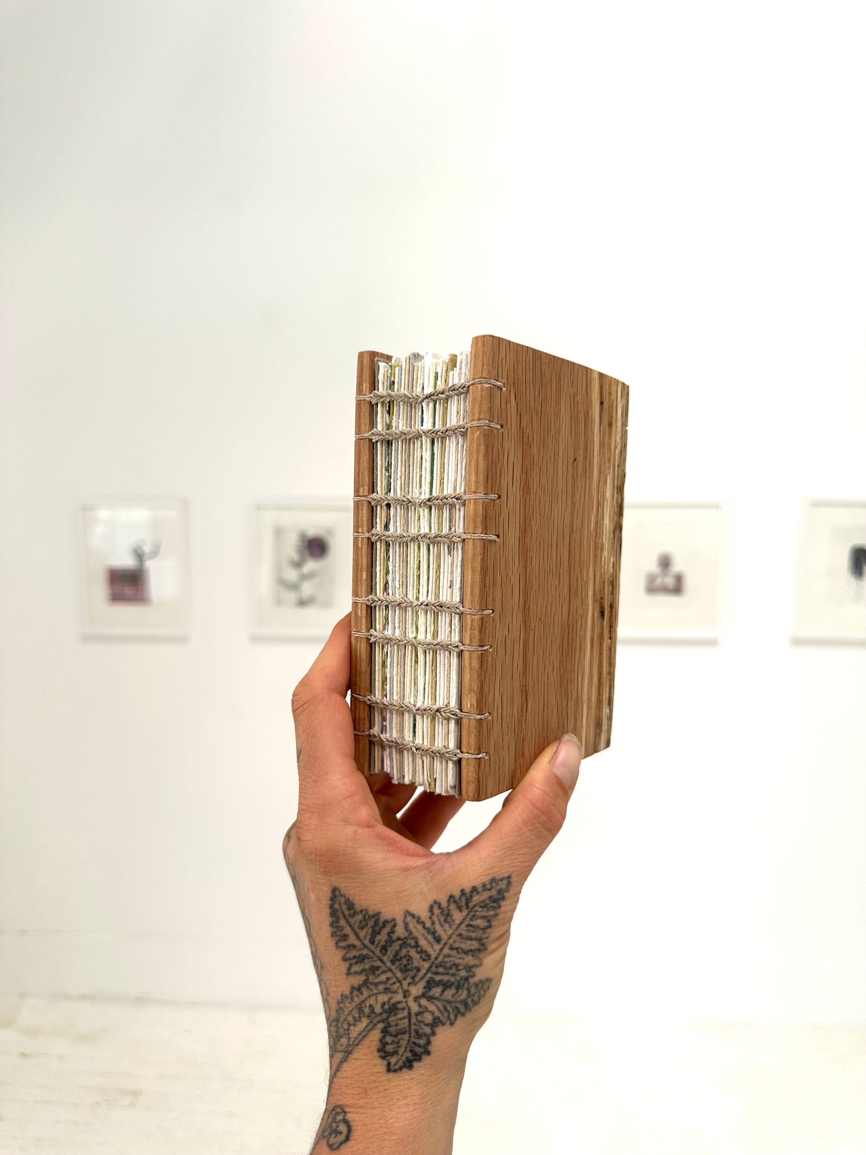 Studies - a hand bound book of watercolors