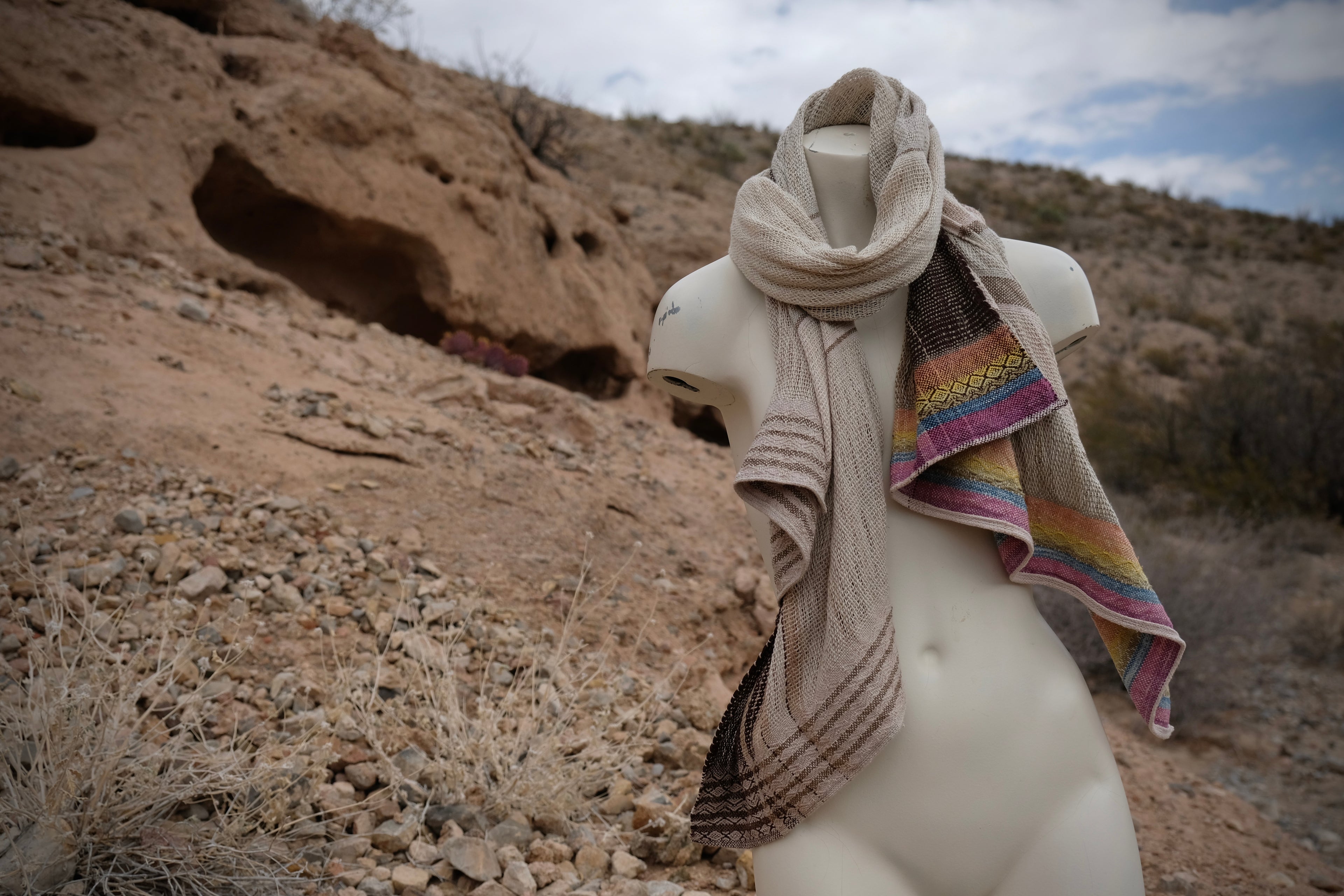 Ethereal Scarf - Earth Rainbow