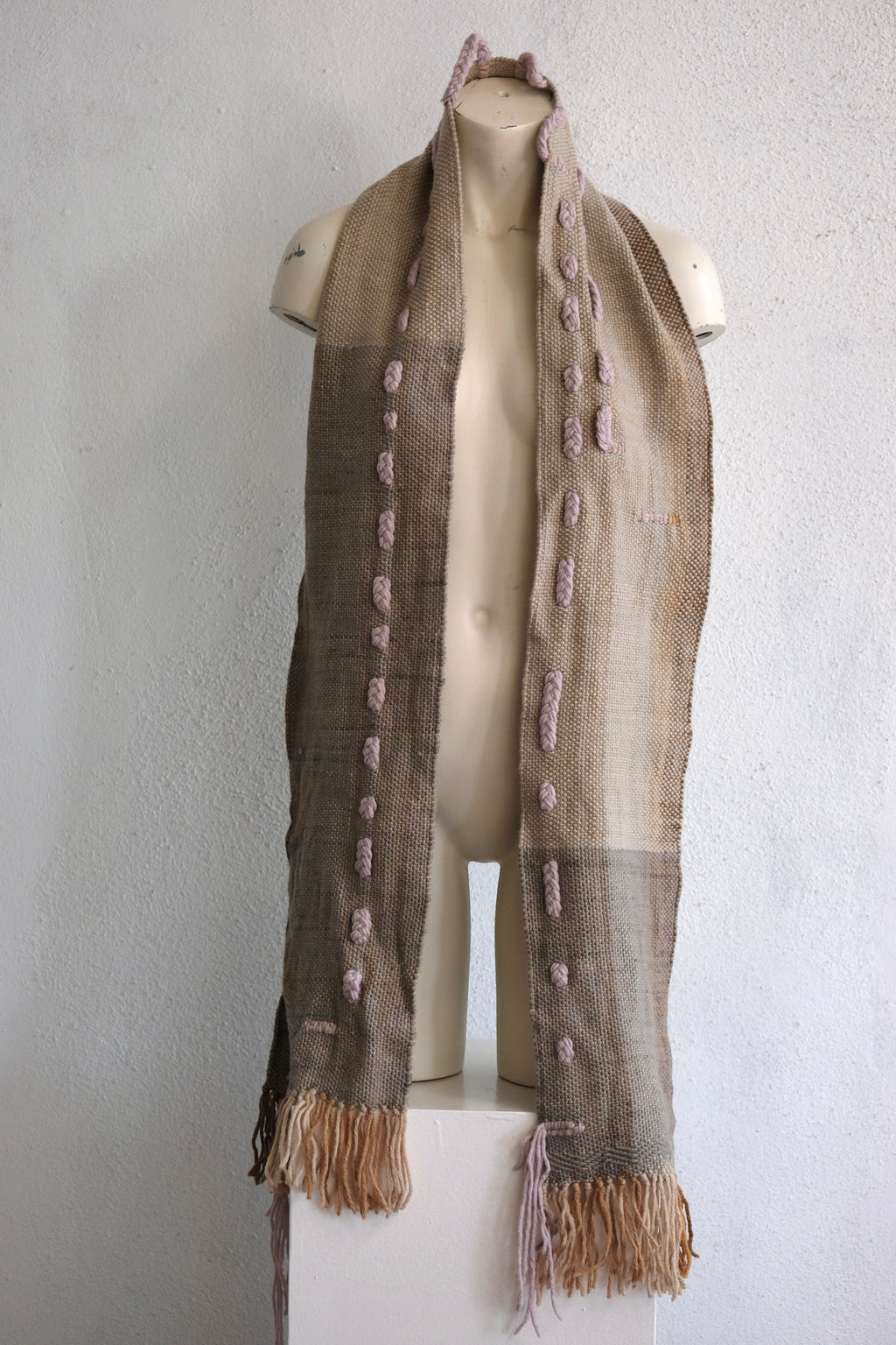 Merino Braid Scarf : 1