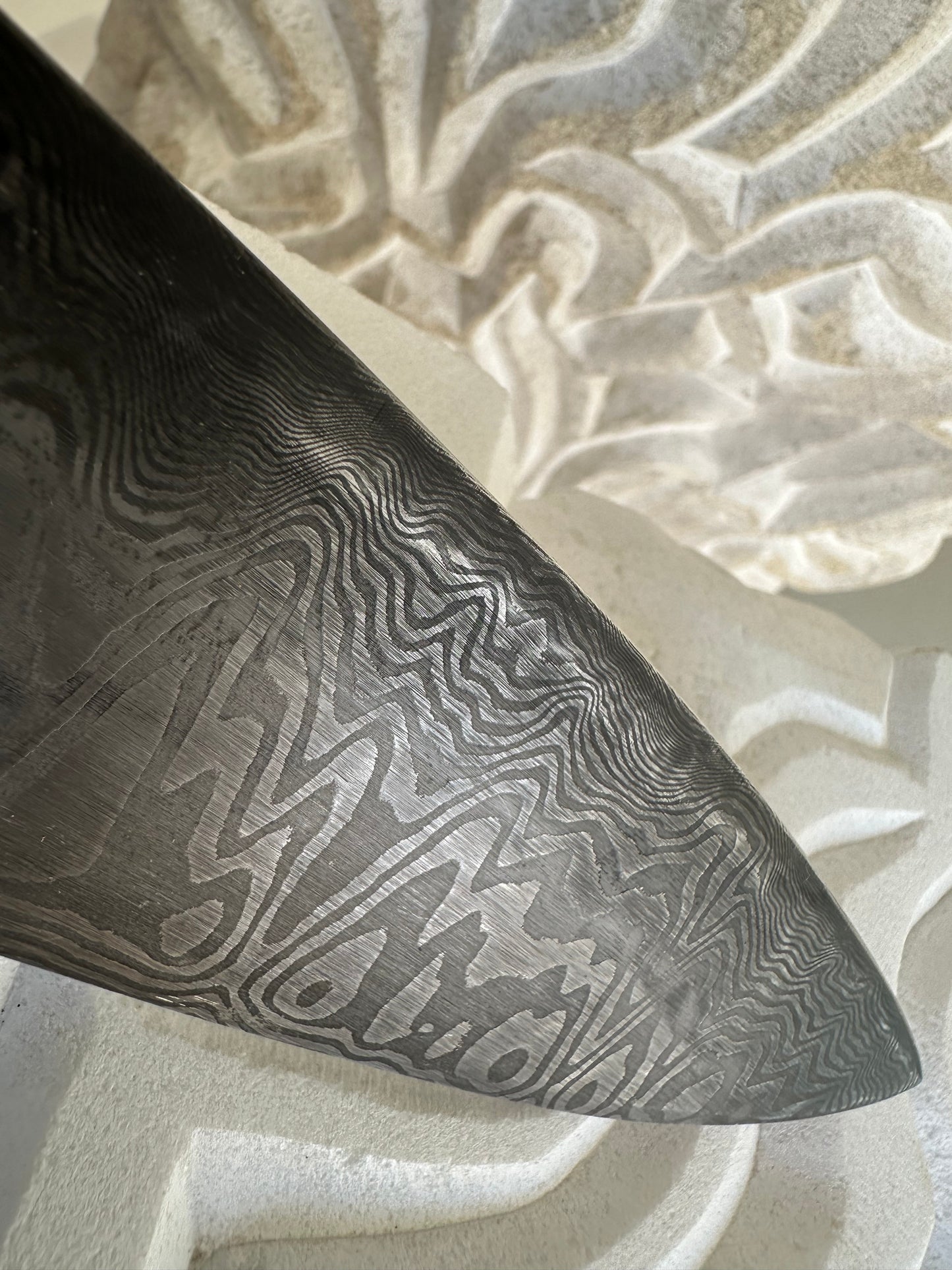 Damascus Kitchen Knife