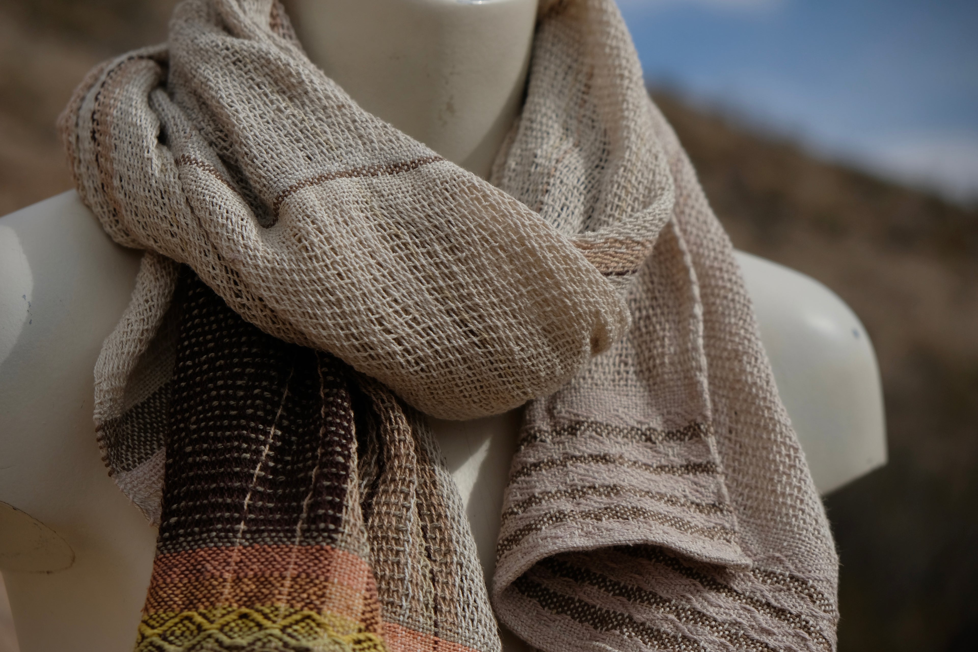 Ethereal Scarf - Earth Rainbow