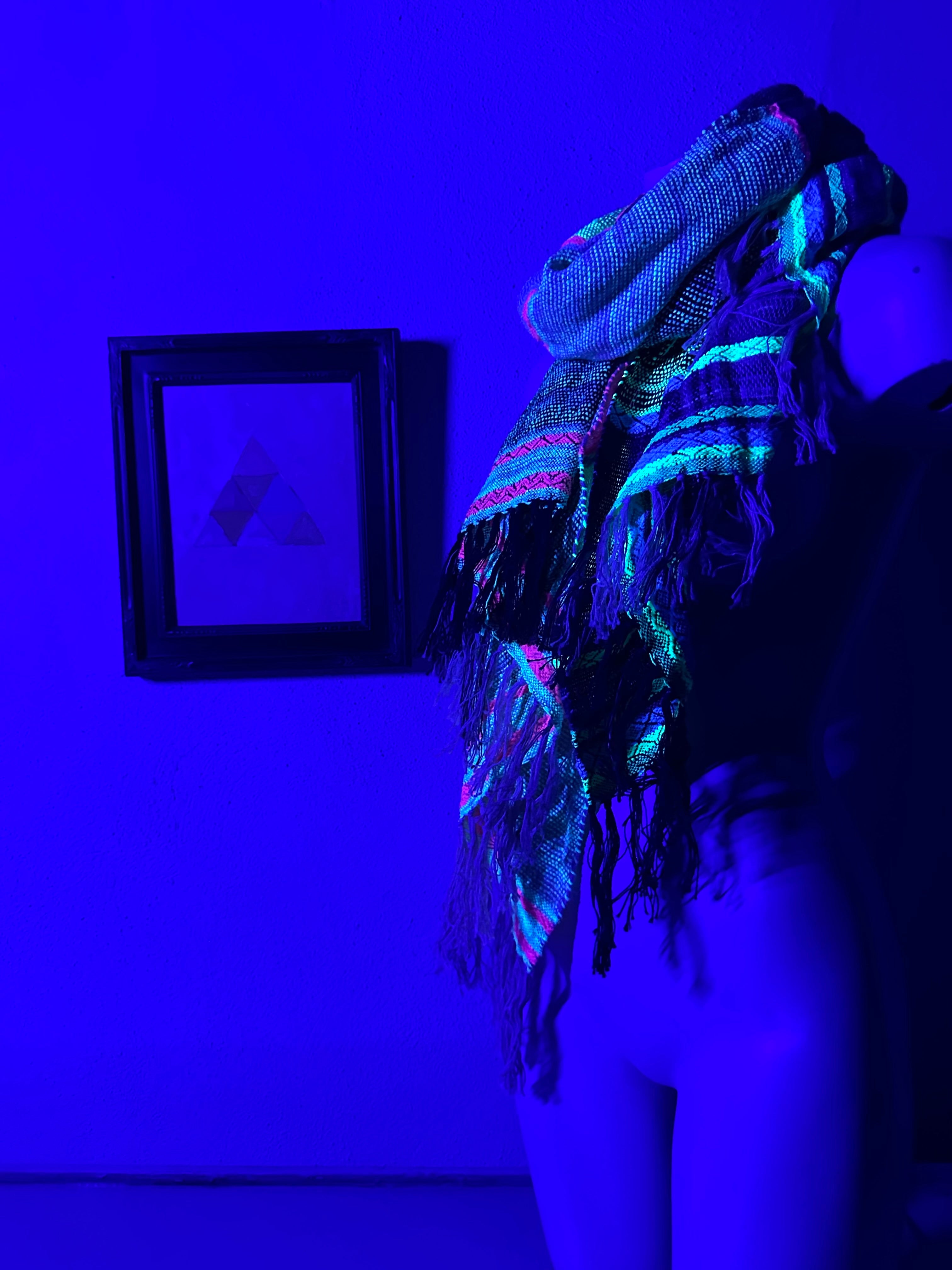 Etherial Scarf - Blacklight Party