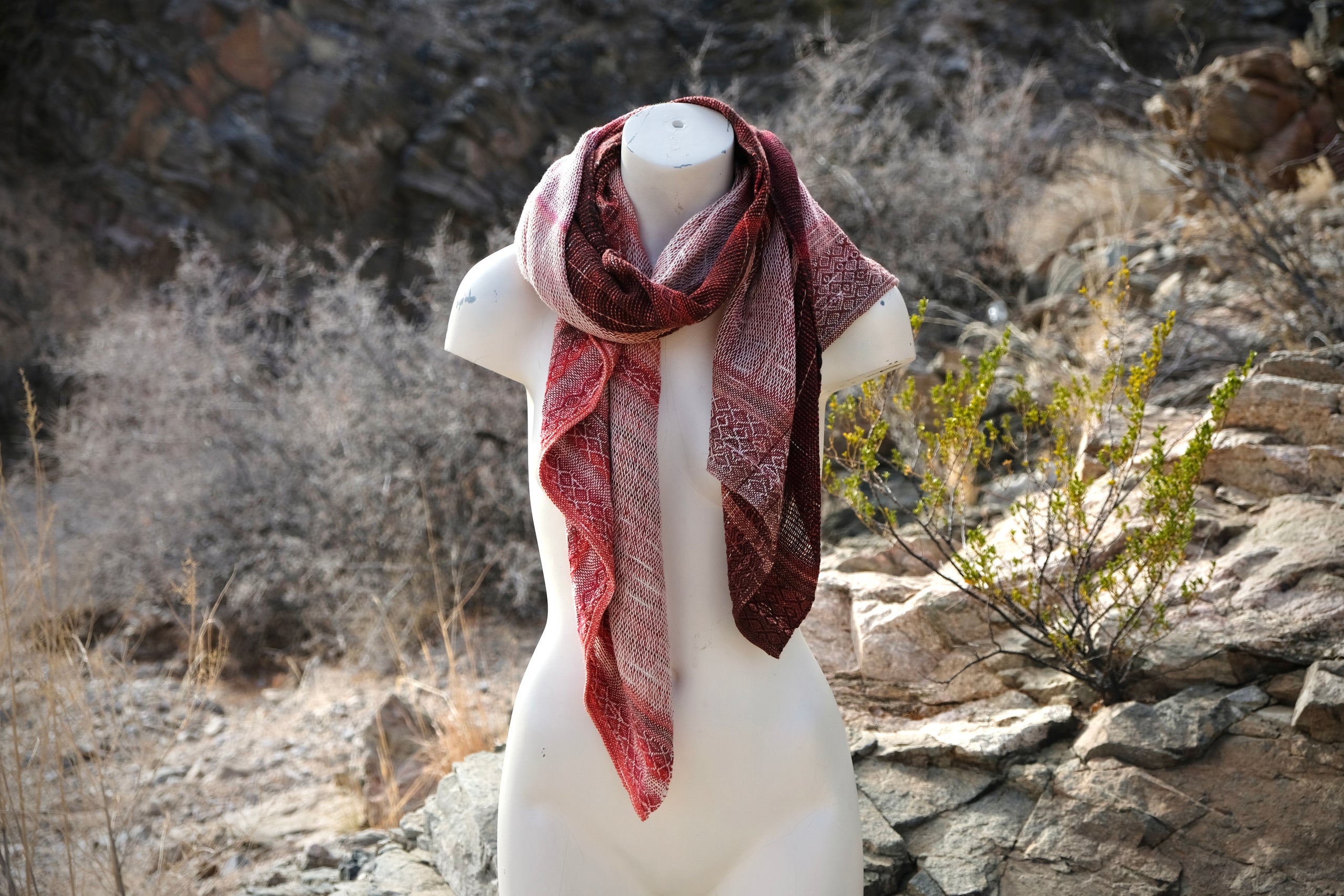 Red - Ethereal Scarf