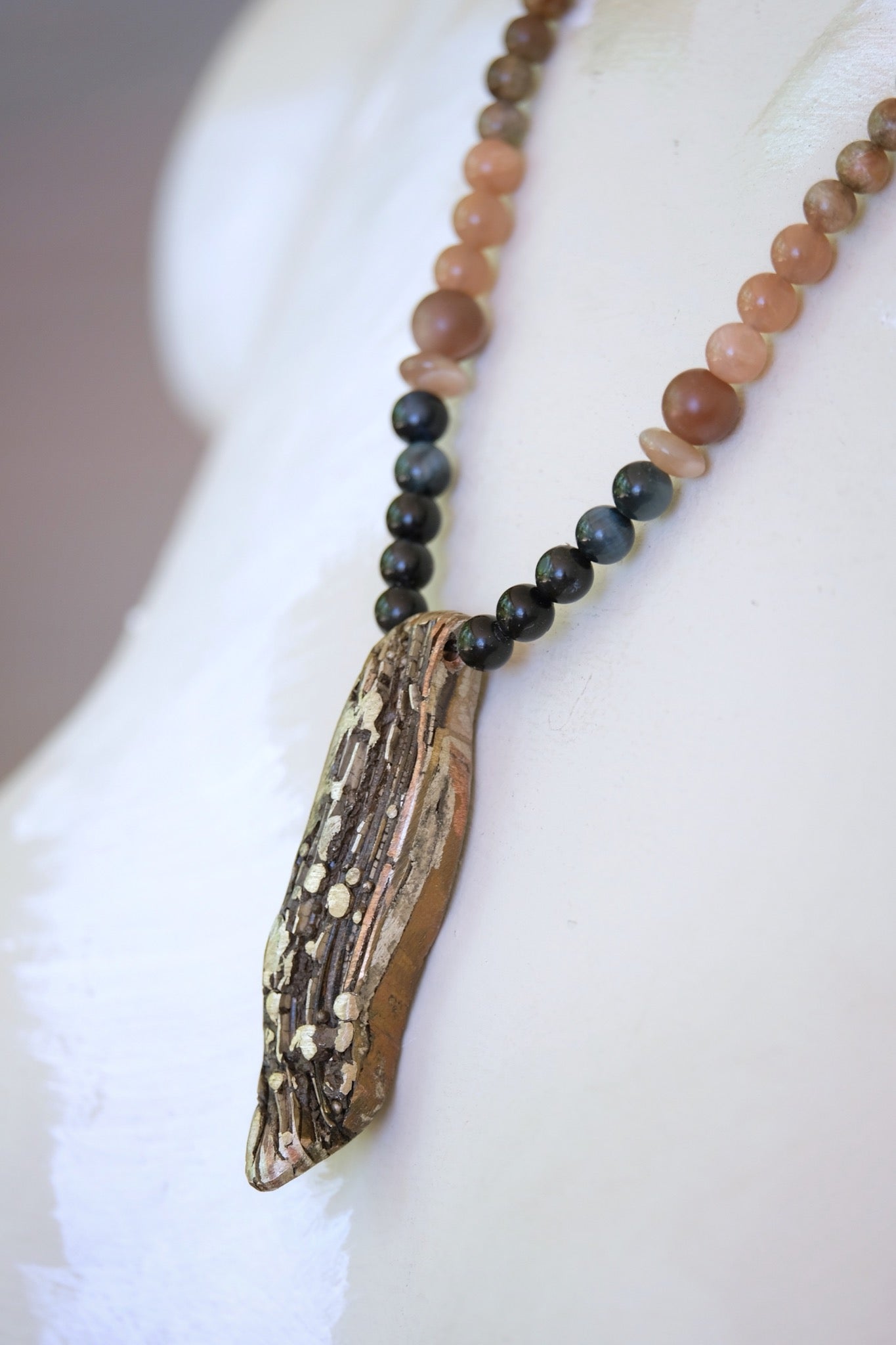 Mokume & Stone Adornment