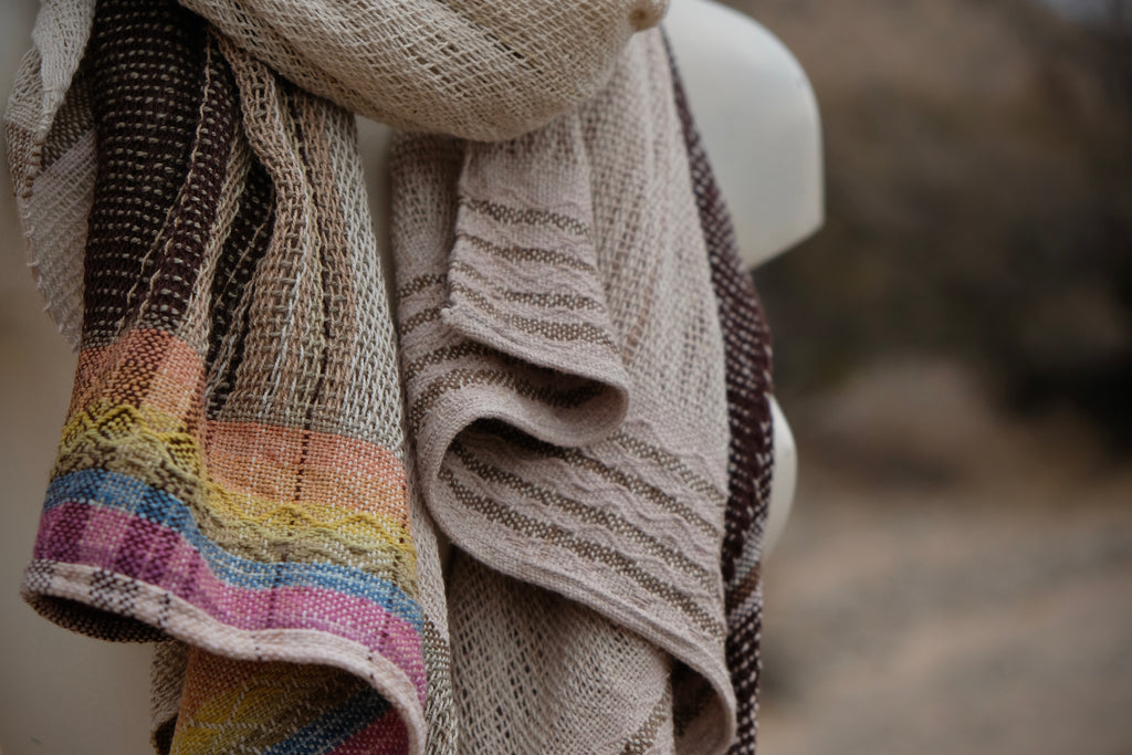 Ethereal Scarf - Earth Rainbow