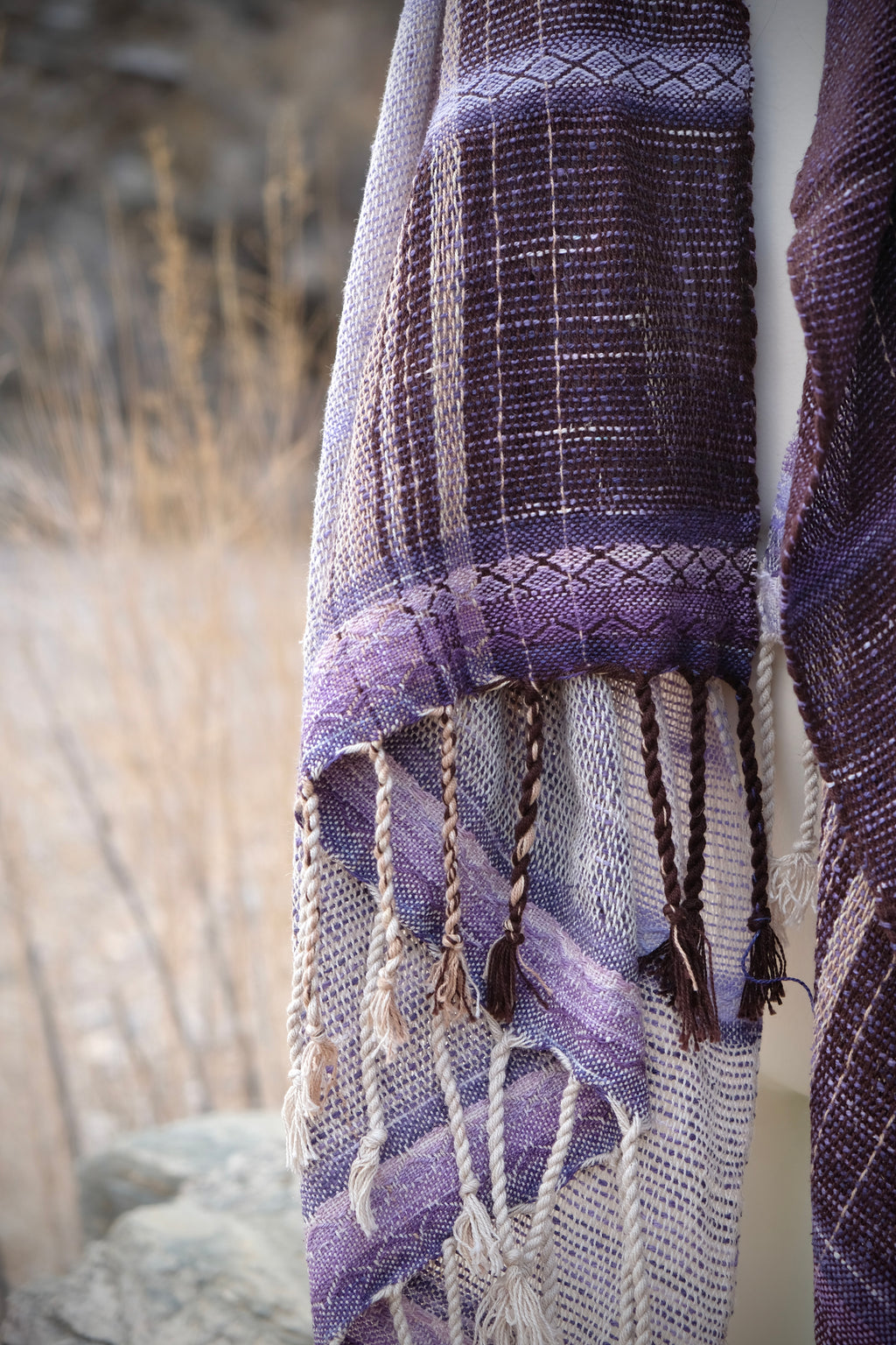 Purple Etherial Scarf