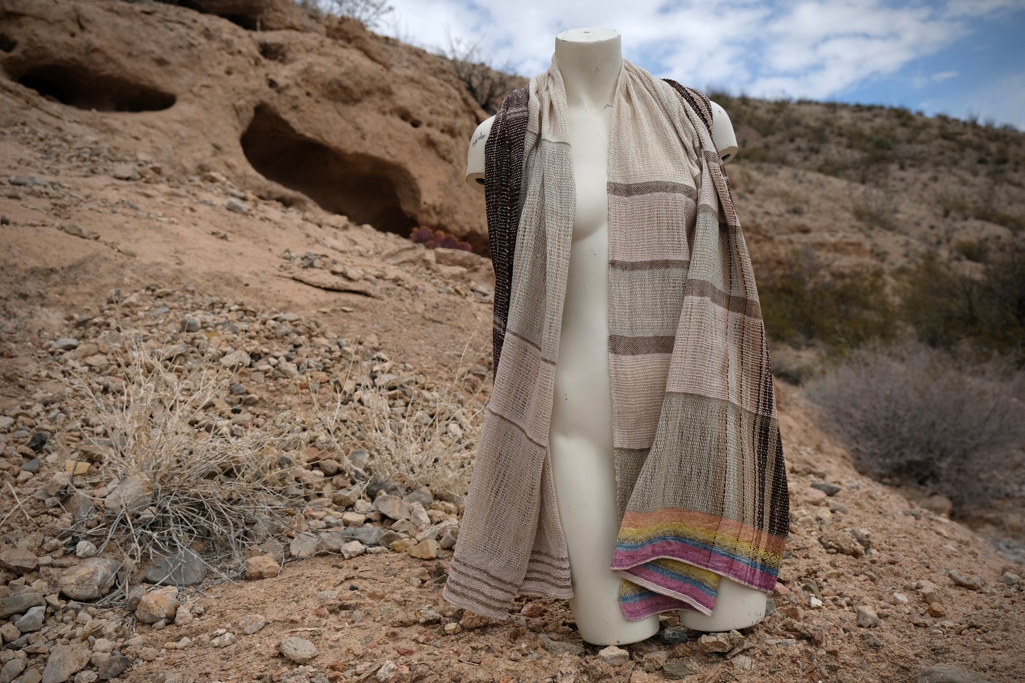 Ethereal Scarf - Earth Rainbow
