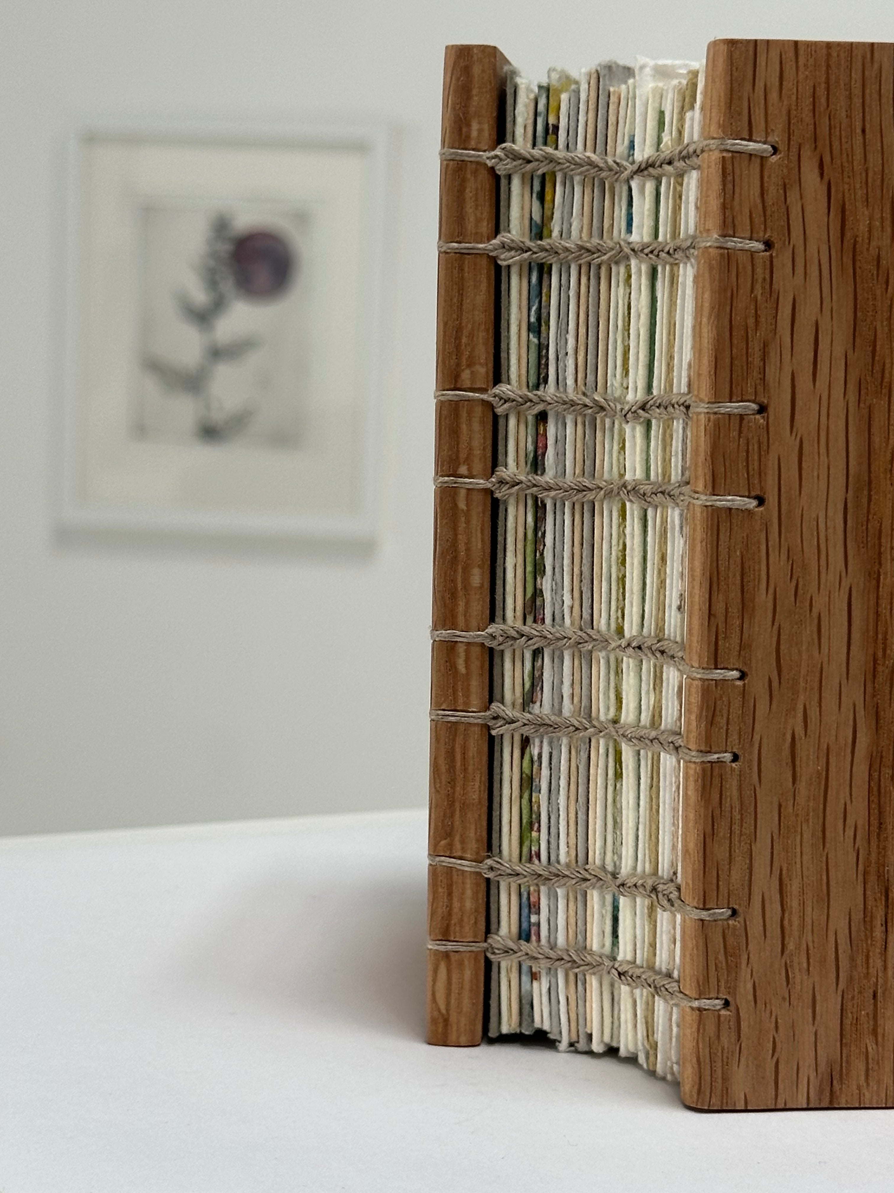 Studies - a hand bound book of watercolors