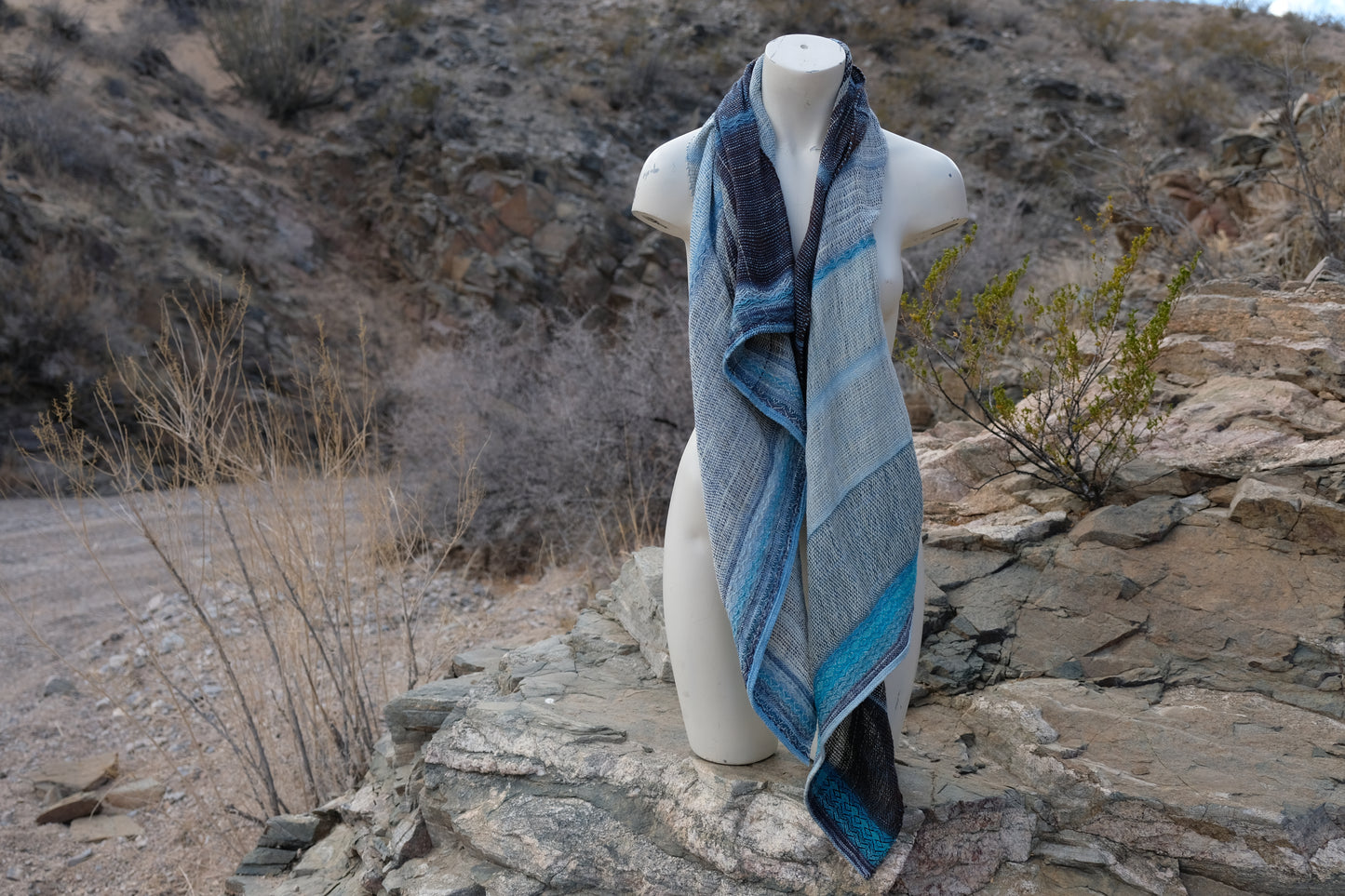 Blue - Etherial Scarf