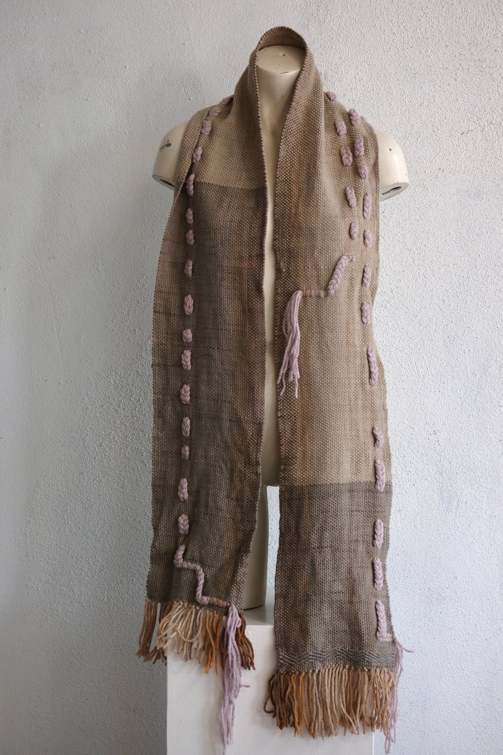 Merino Braid Scarf : 1