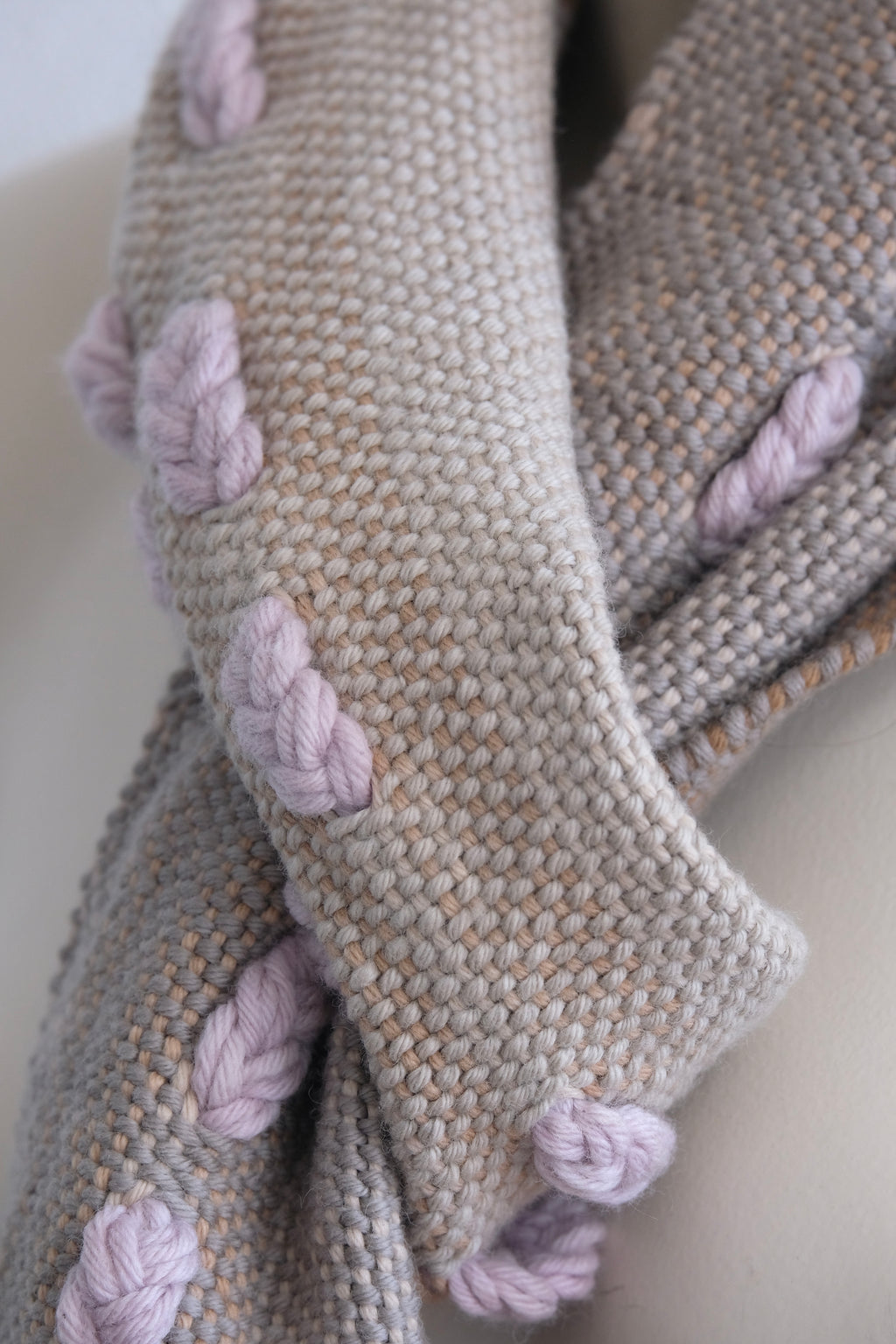 Merino Braid Scarf : 1