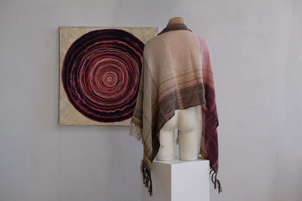 Cochineal Scarf Part : 1