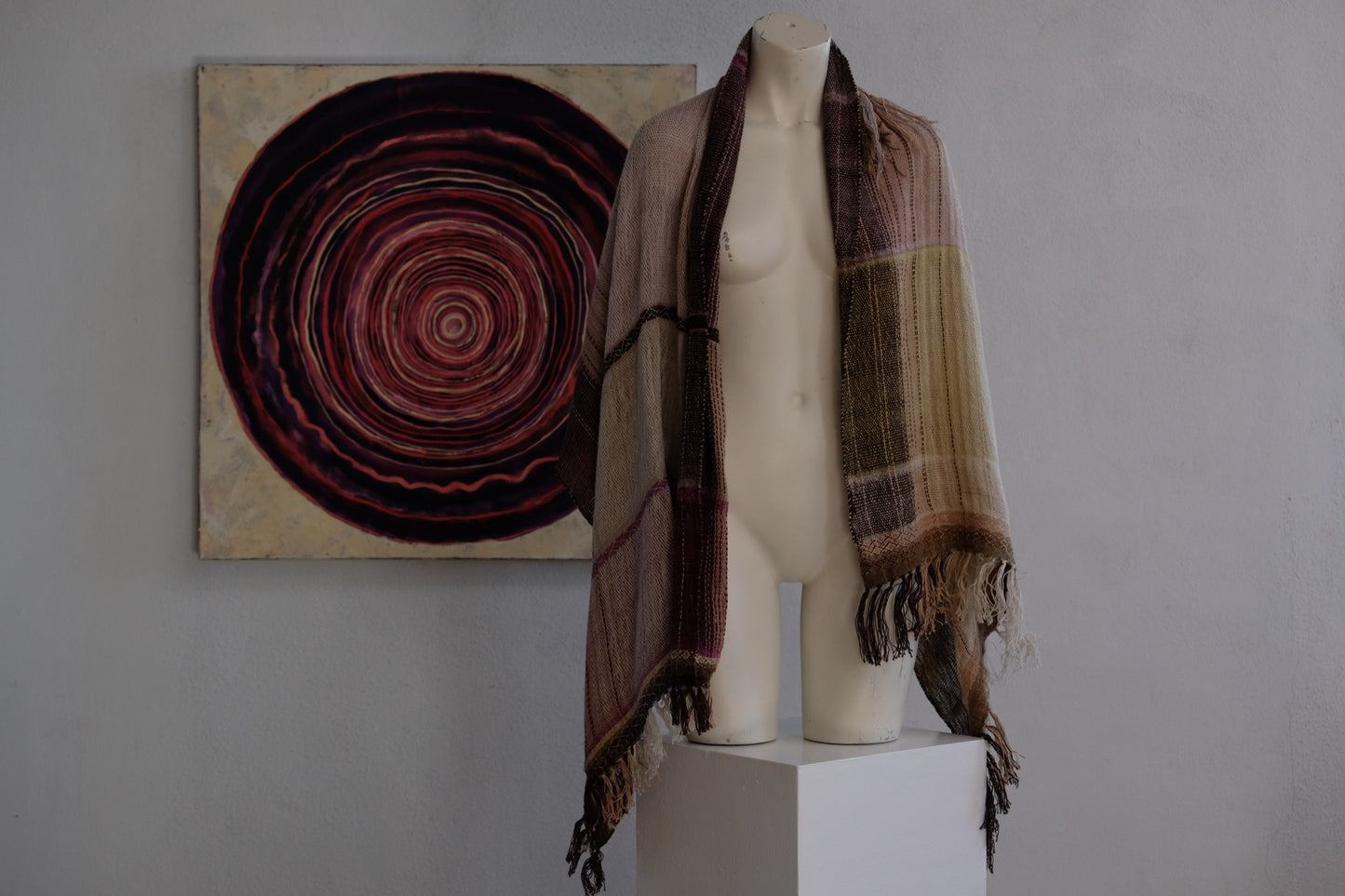 Cochineal Scarf Part : 2