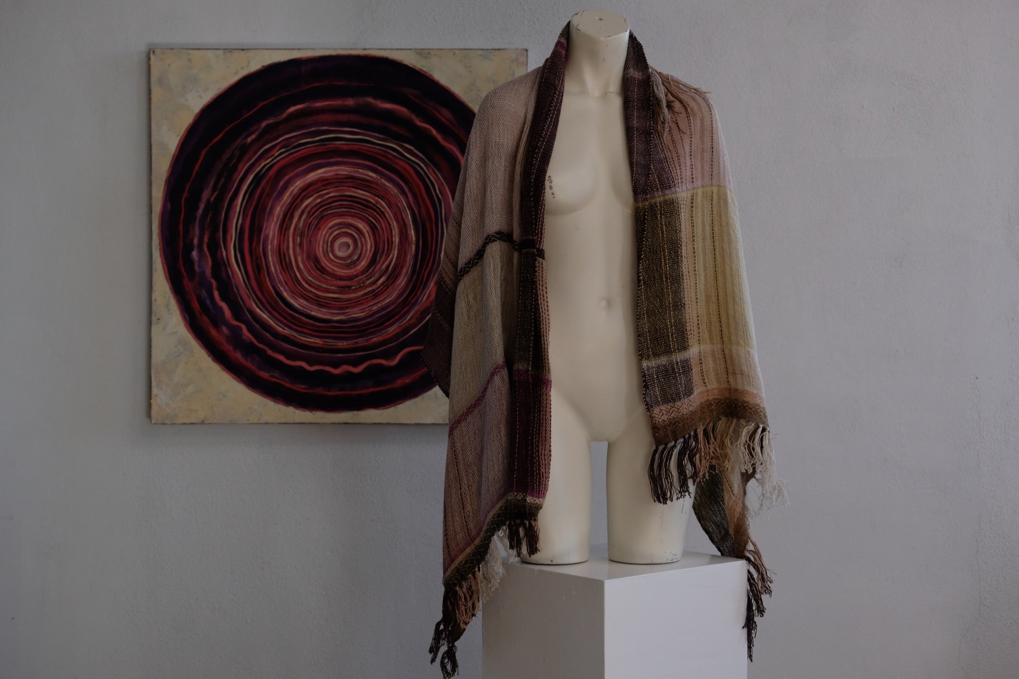 Cochineal Scarf Part : 2
