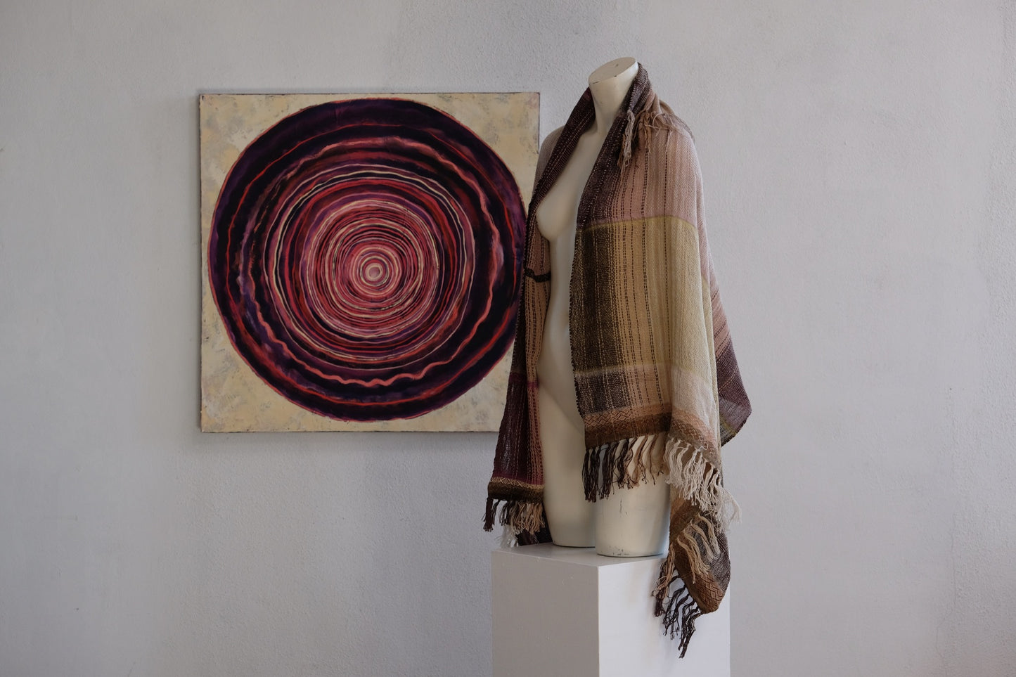 Cochineal Scarf Part : 2