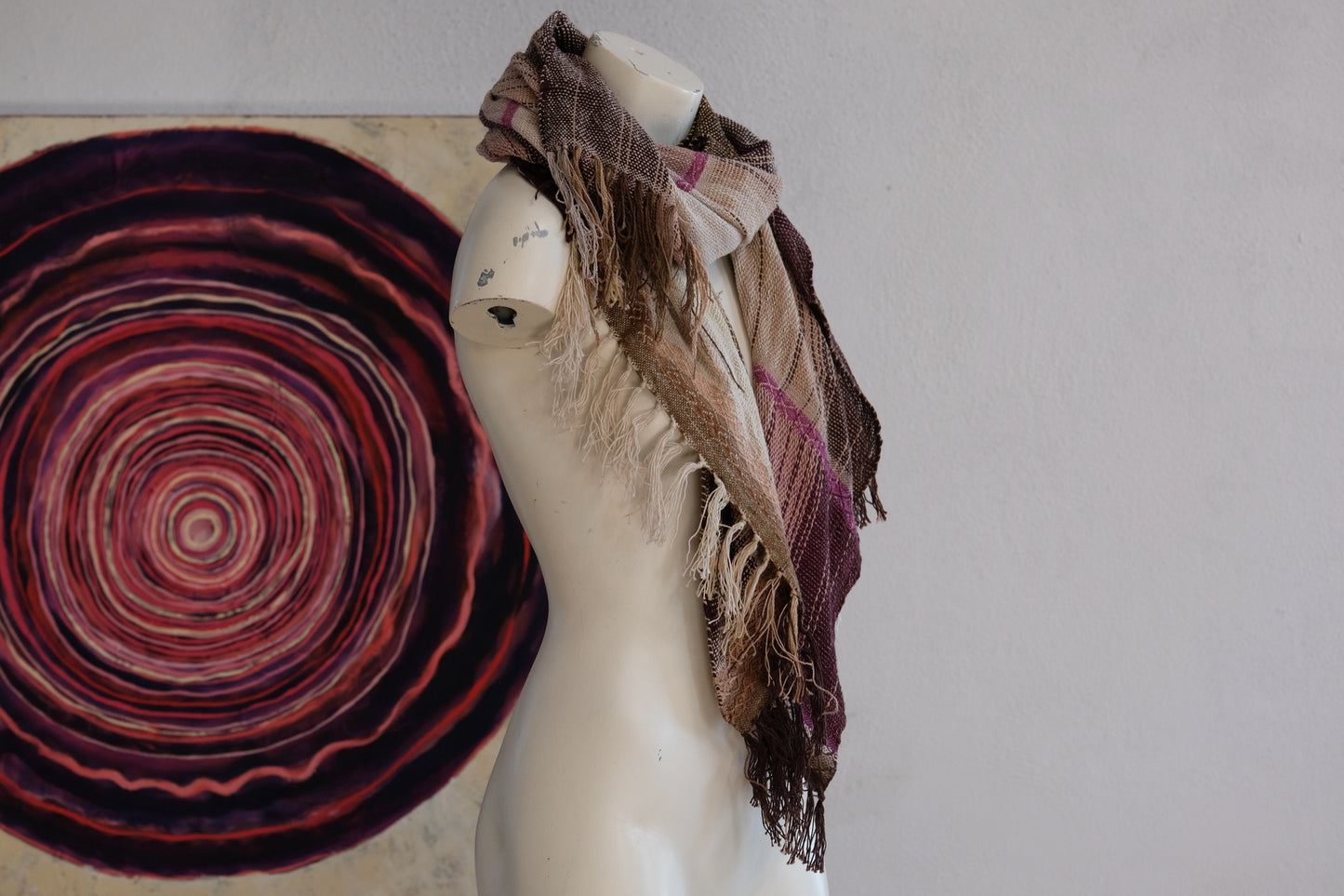 Cochineal Scarf Part : 2