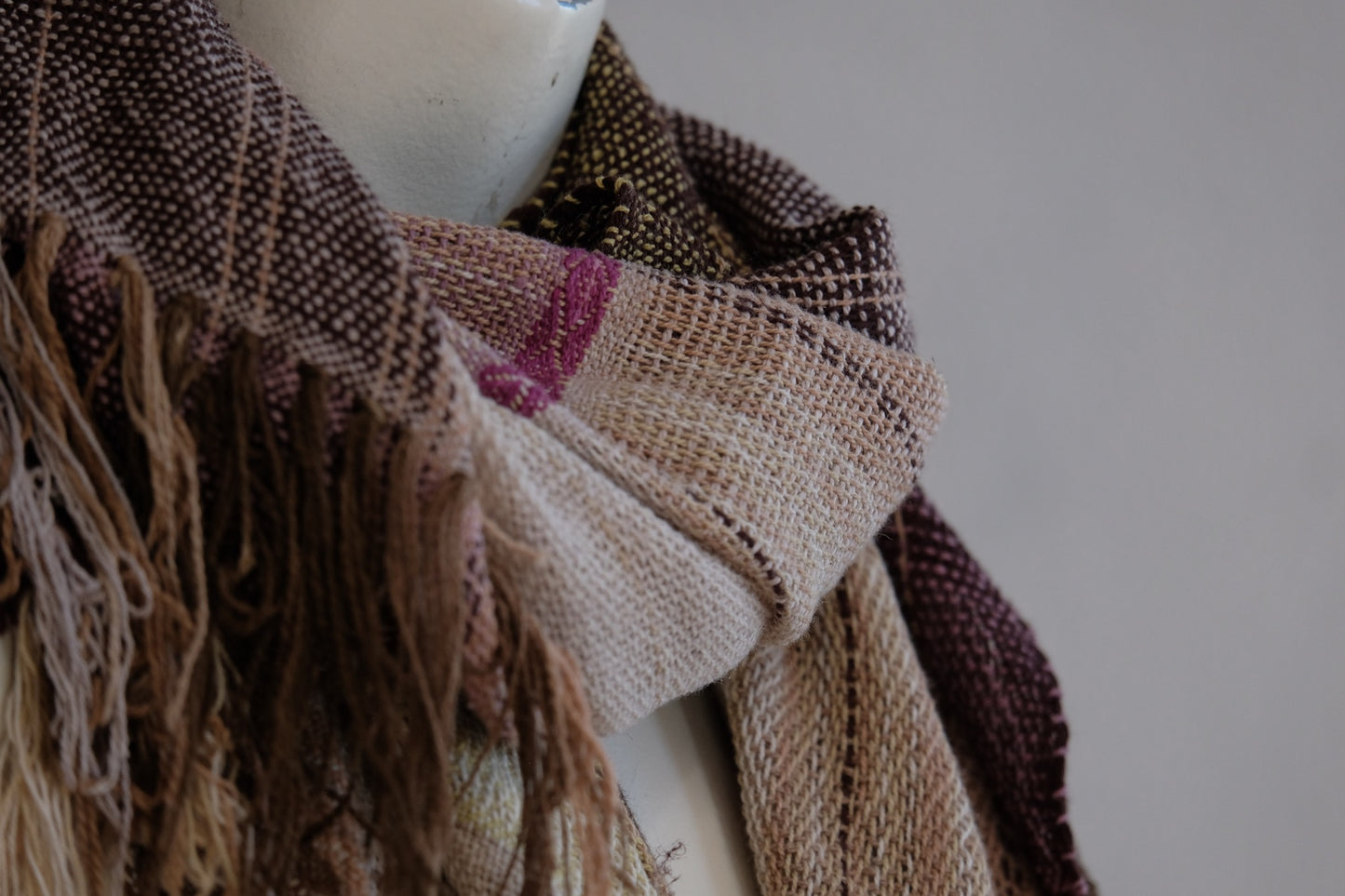 Cochineal Scarf Part : 2