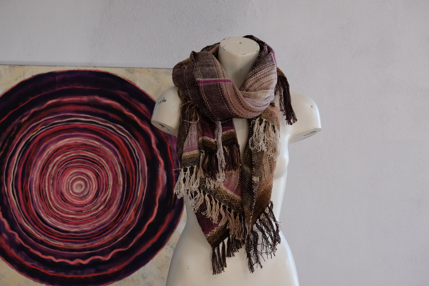 Cochineal Scarf Part : 2