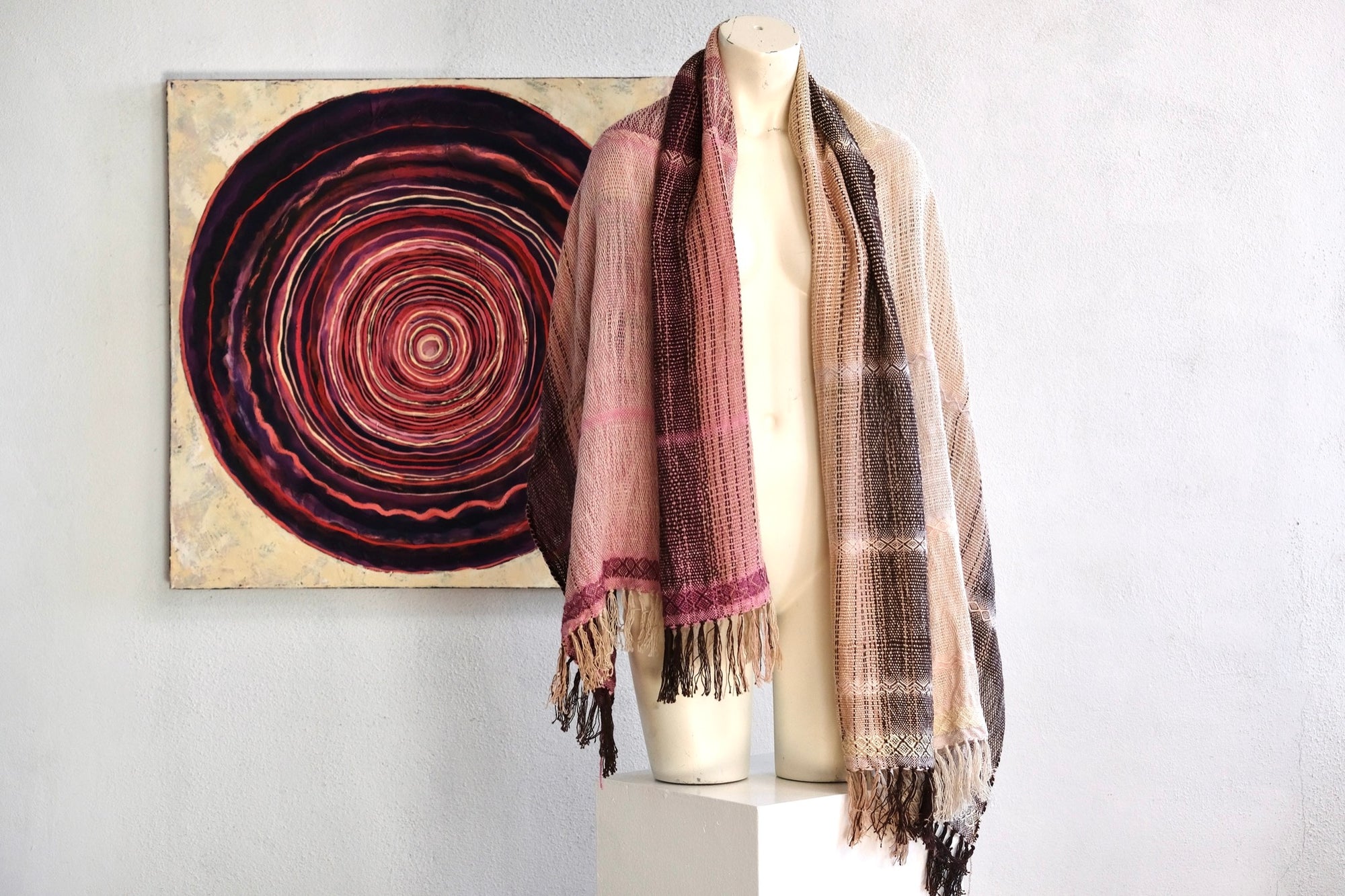 Cochineal Scarf Part :3