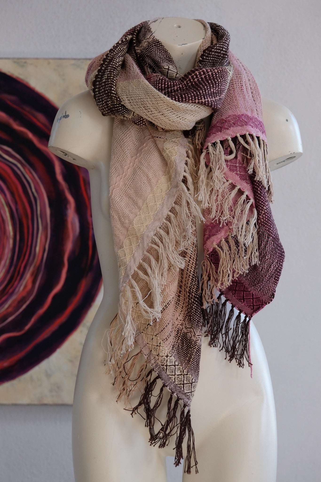 Cochineal Scarf Part :3