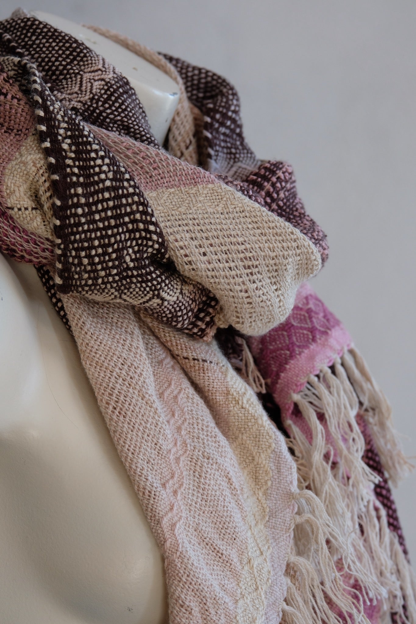 Cochineal Scarf Part :3