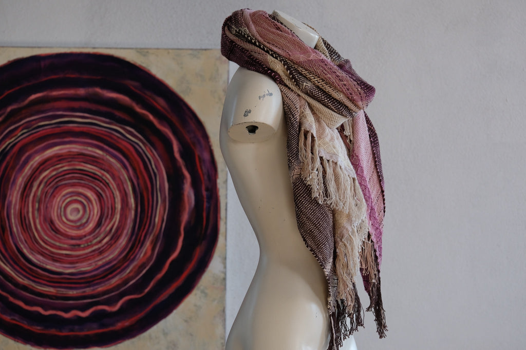 Cochineal Scarf Part :3
