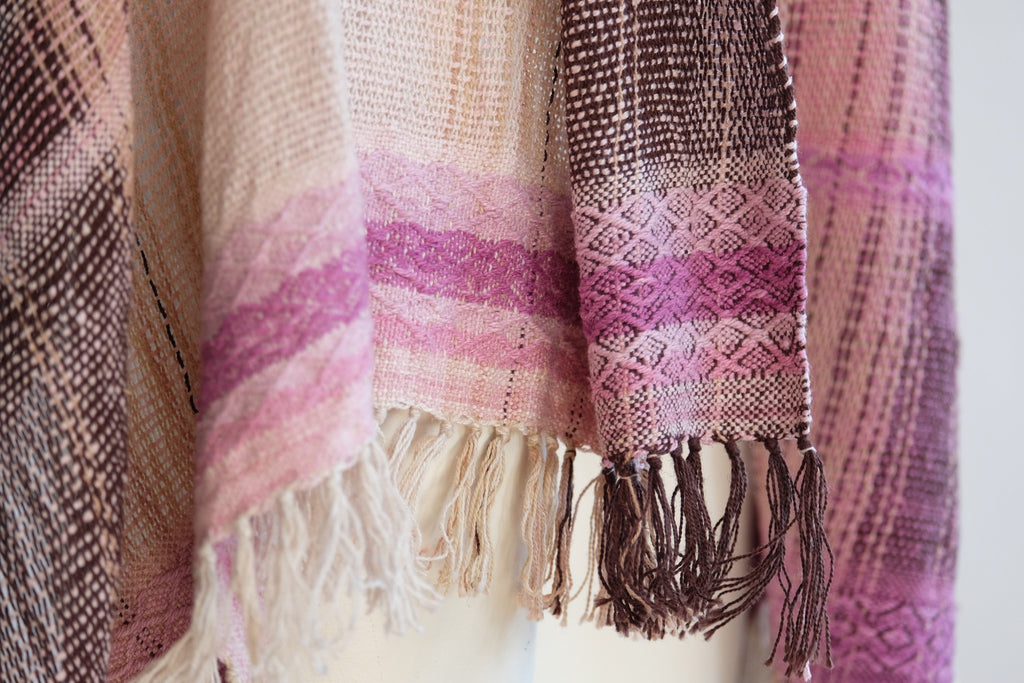 Cochineal Scarf Part : 4
