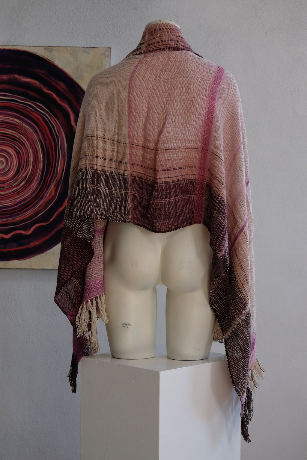 Cochineal Scarf Part : 4