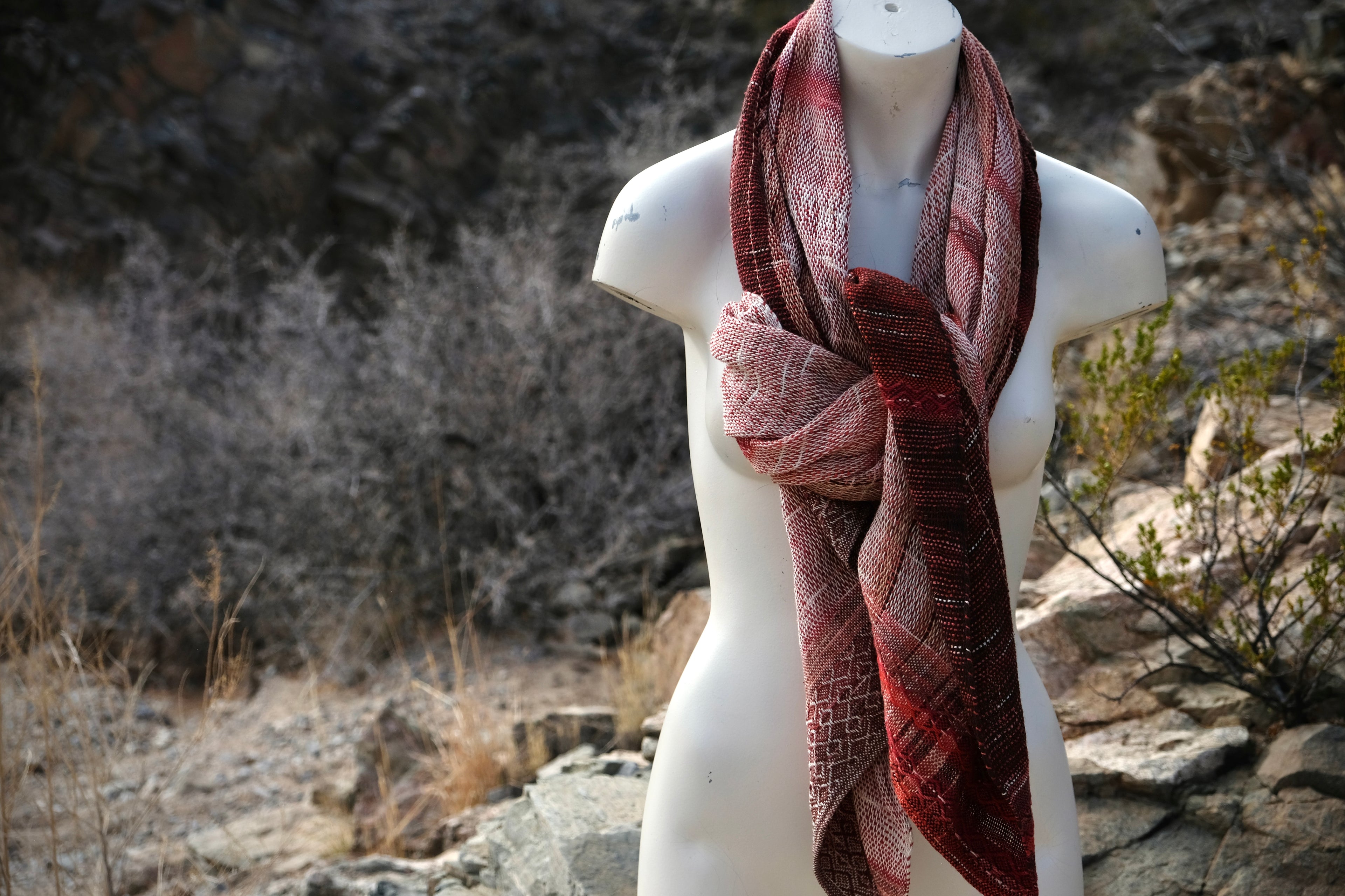 Red - Ethereal Scarf