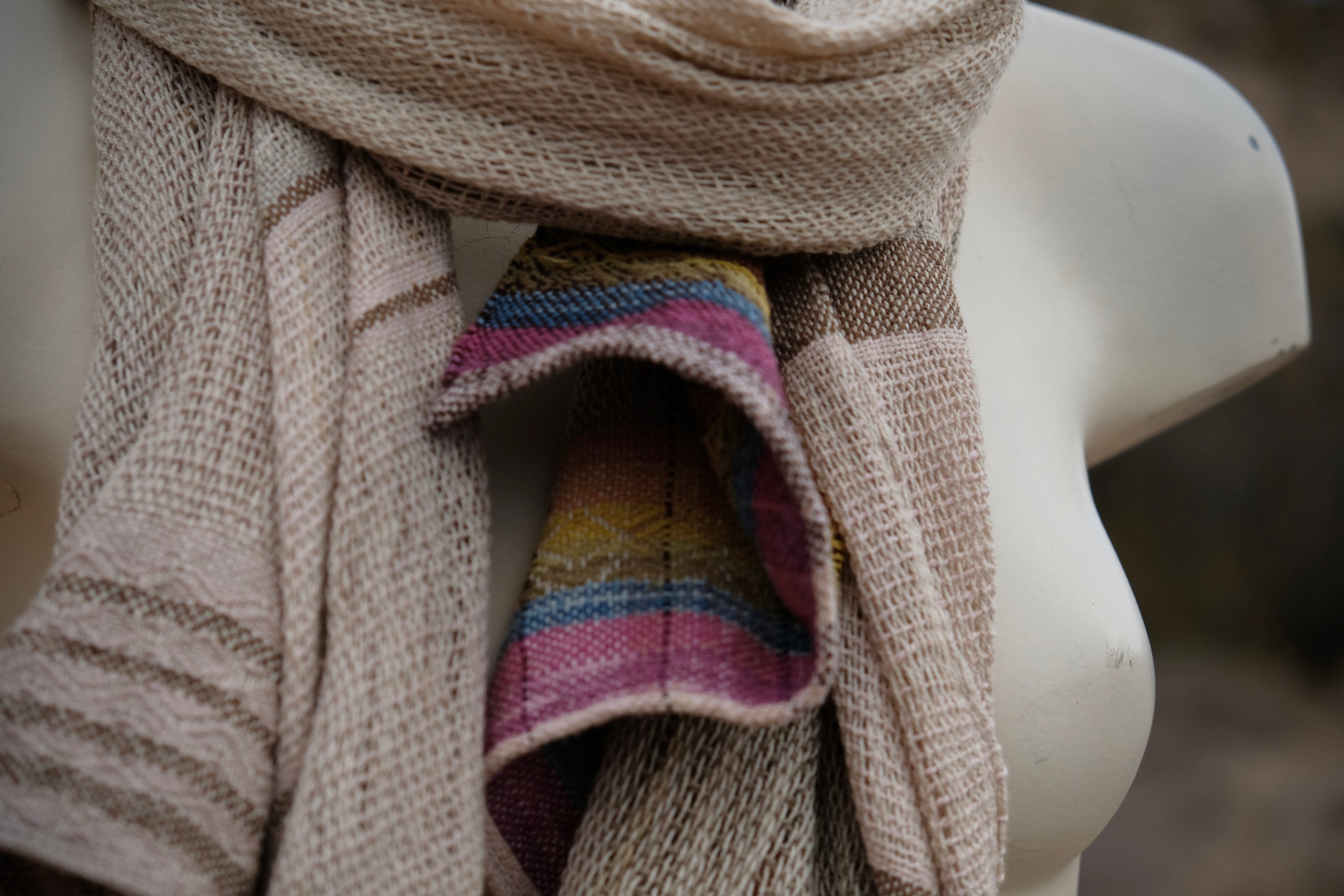 Ethereal Scarf - Earth Rainbow