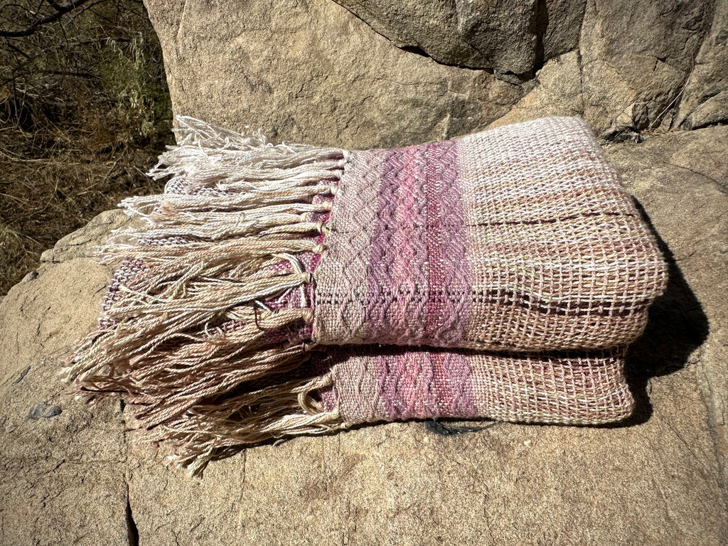 Cochineal Etherial Scarf