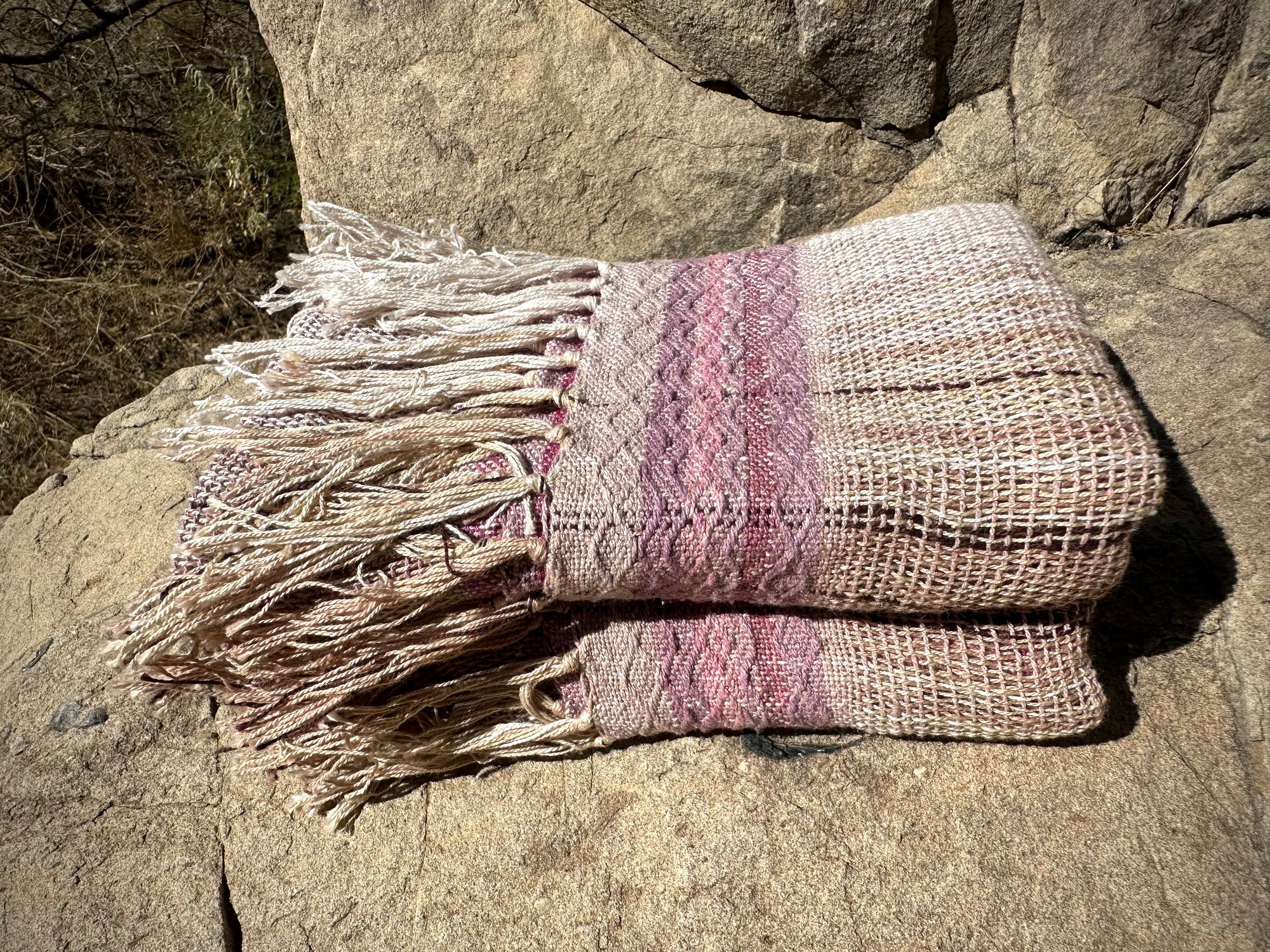 Cochineal Etherial Scarf